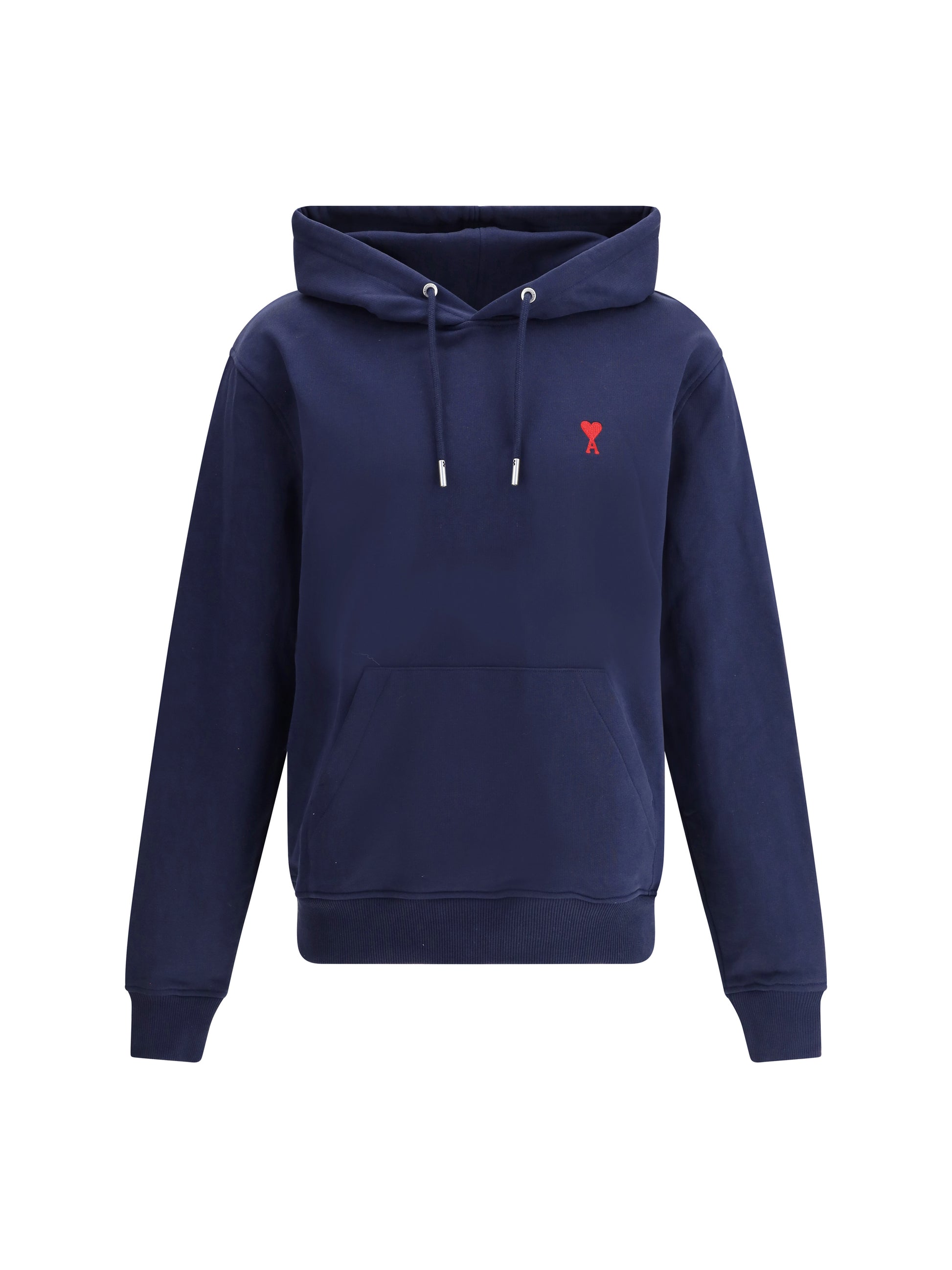 Ami Paris Men Logoed Hoodie AMI PARIS