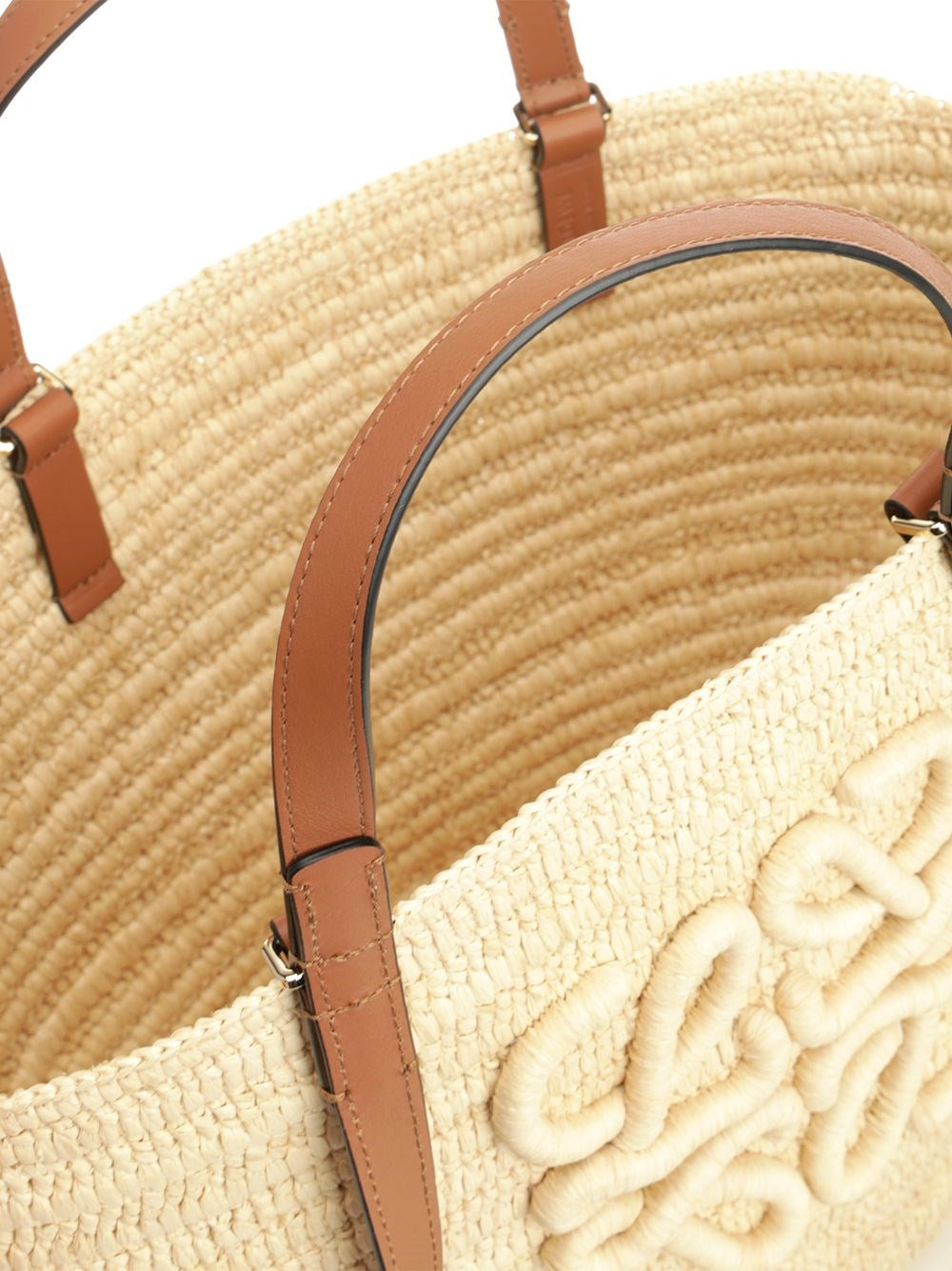 Loewe Paula's Ibiza Women Eclipse Medium Basket Bag In Raffia LOEWE