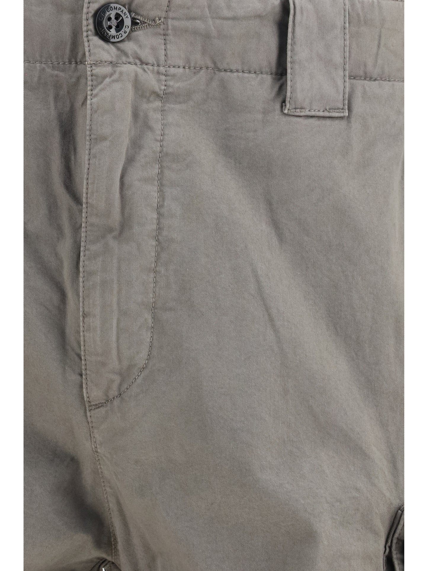 C.P. Company Men Cotton Gabardine Bermuda Shorts C.P. COMPANY