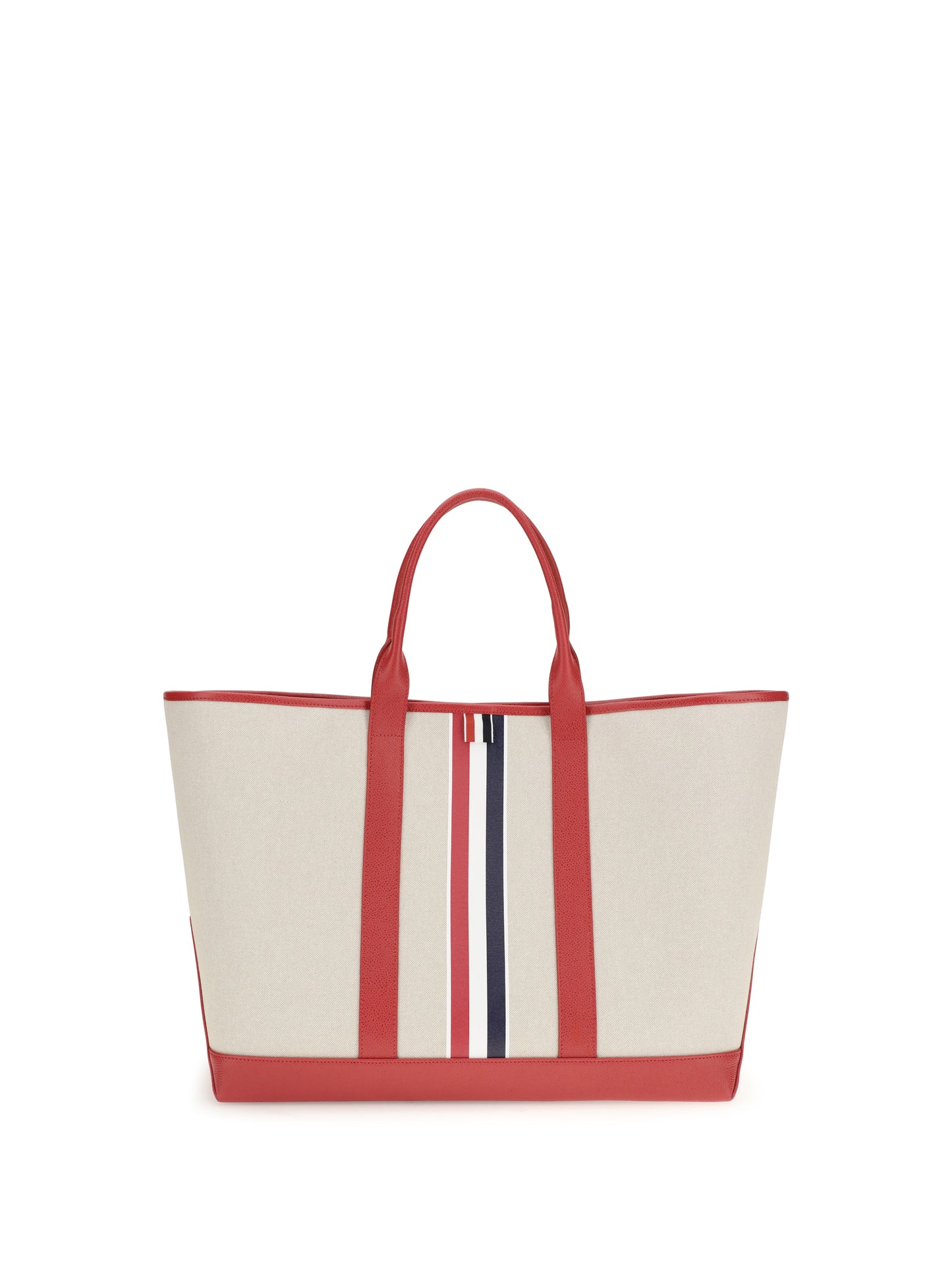 Thom Browne Men Canvas Tote Bag THOM BROWNE