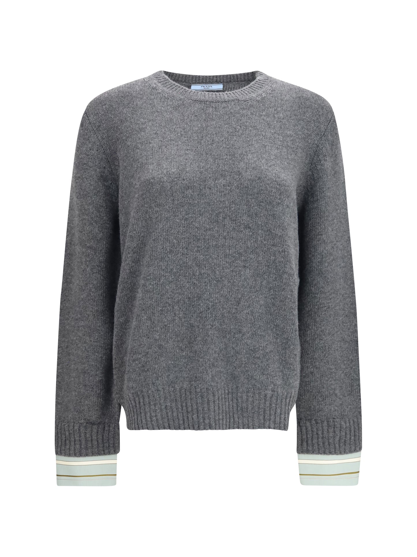 Prada Women Crewneck Wool Sweater PRADA
