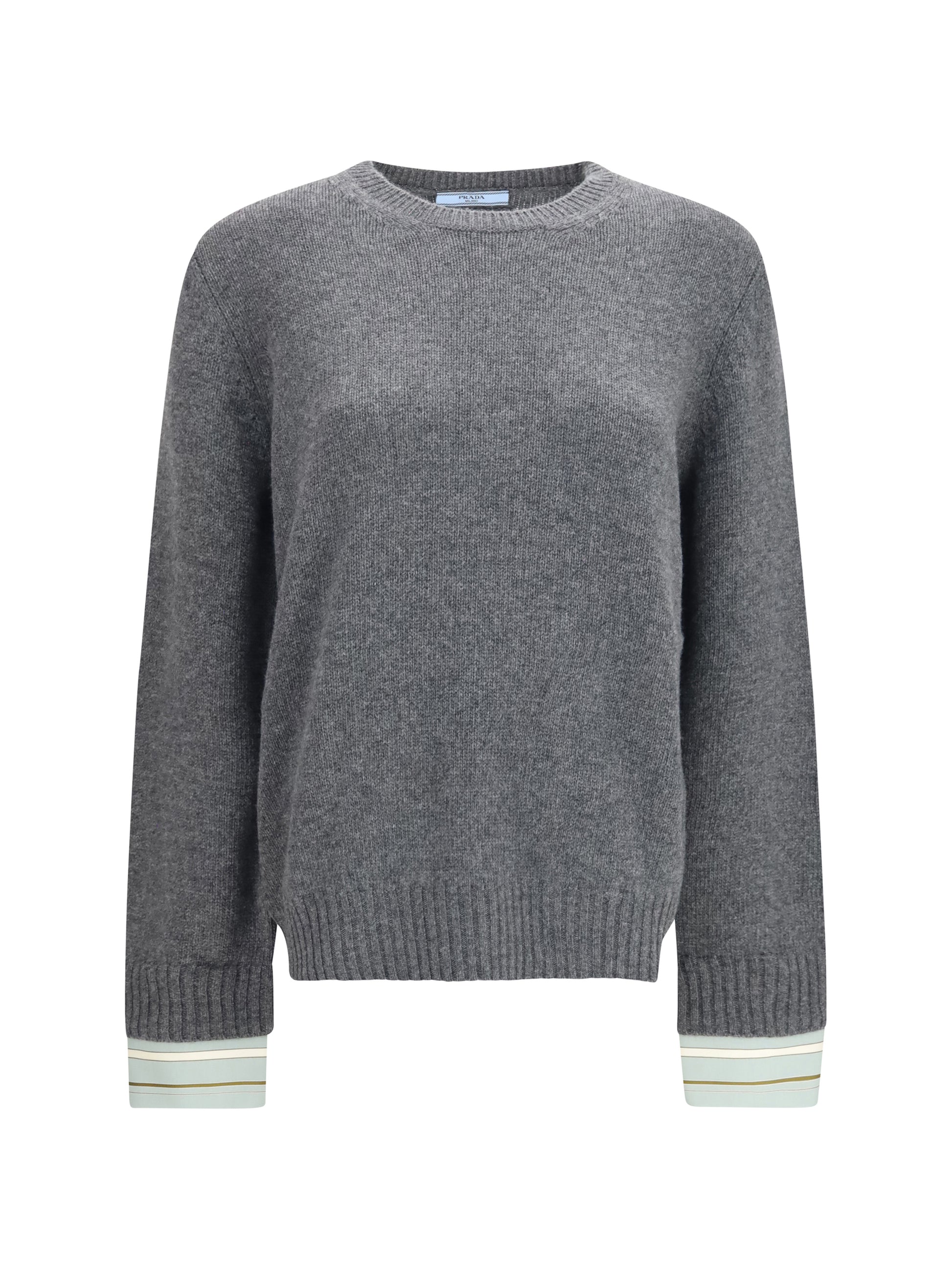 Prada Women Crewneck Wool Sweater PRADA