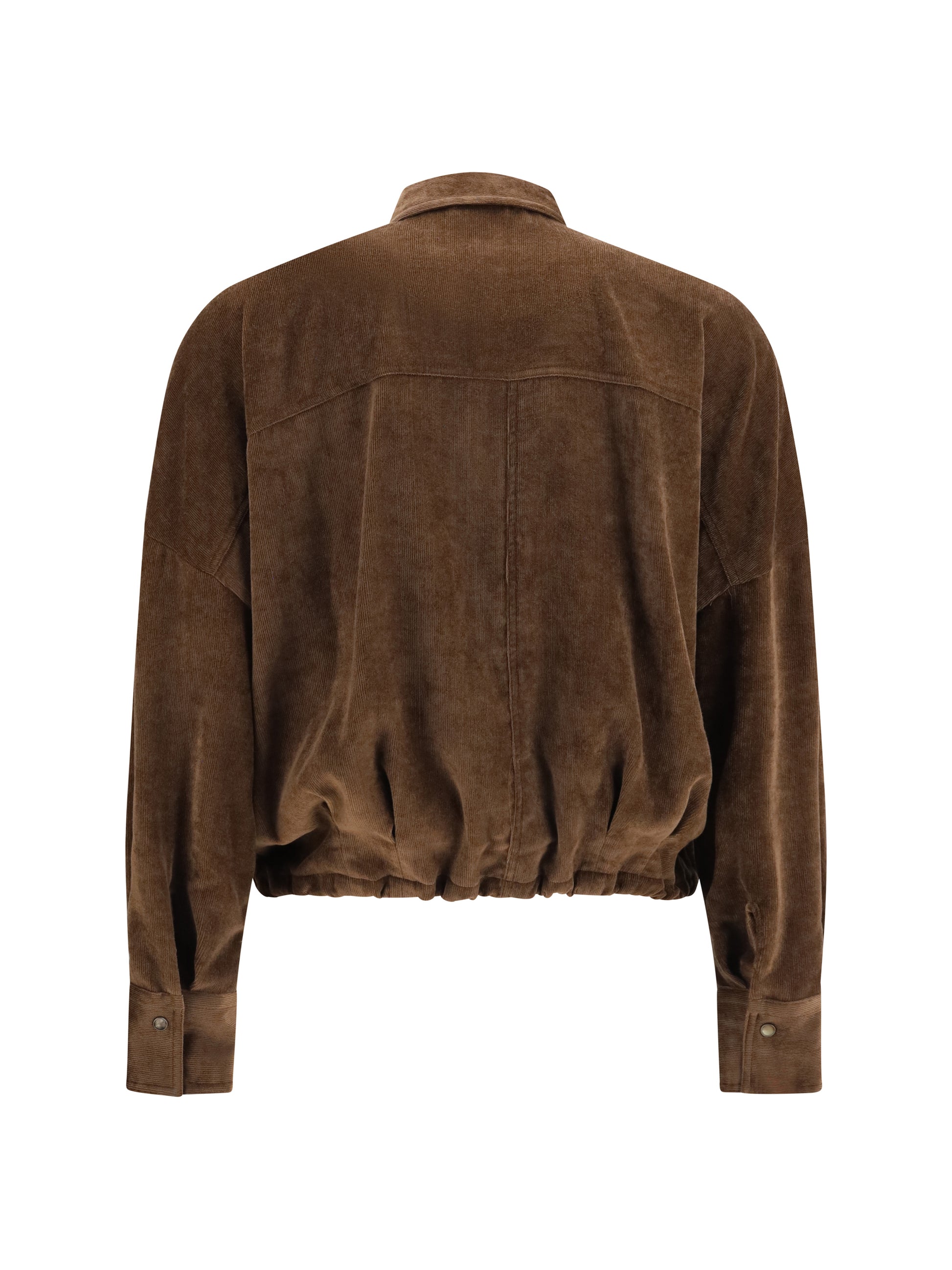 Brunello Cucinelli Women Corduroy Shirt BRUNELLO CUCINELLI
