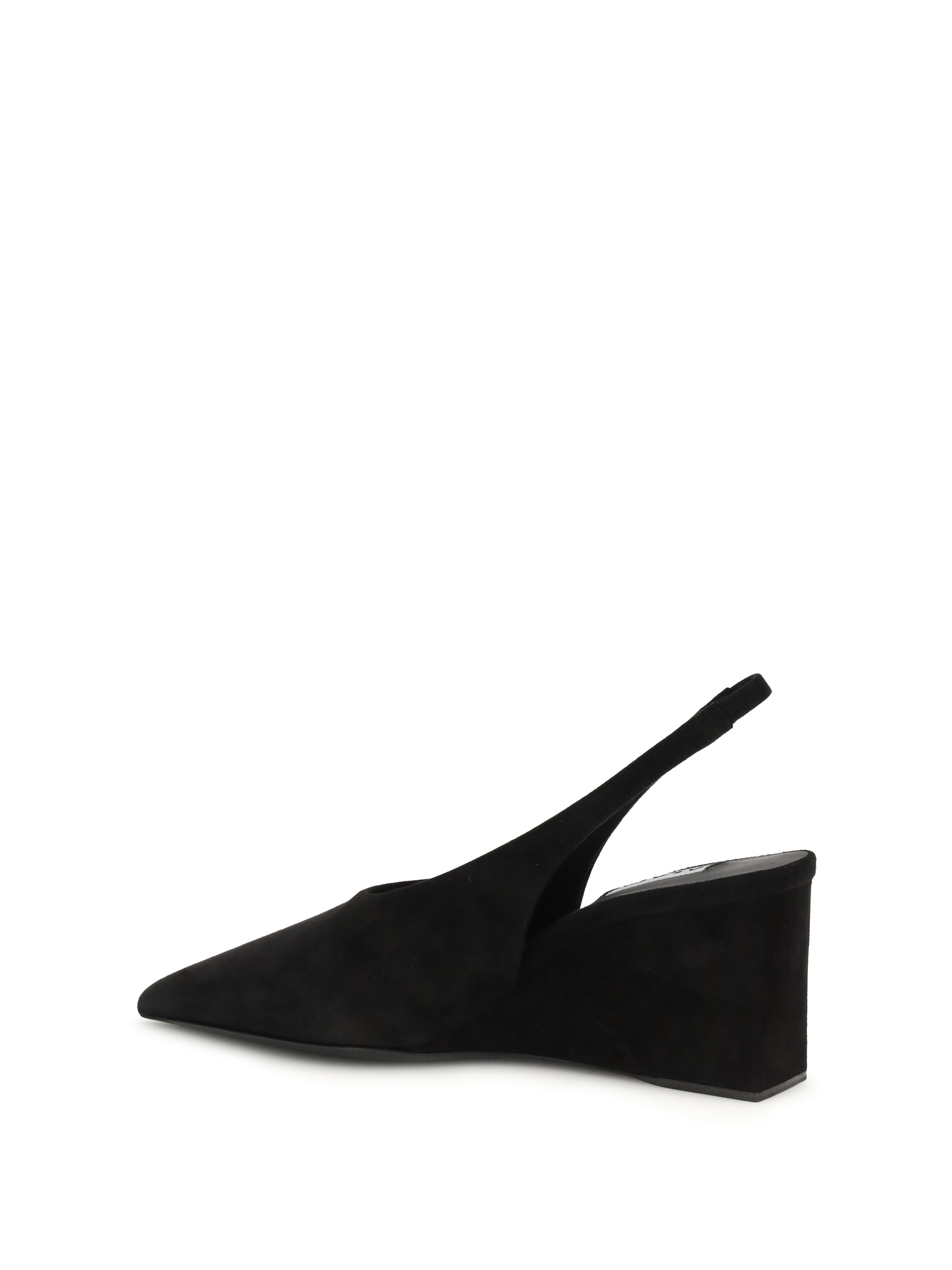 Alaïa Women Cube Wedge Slingback Pumps ALAIA
