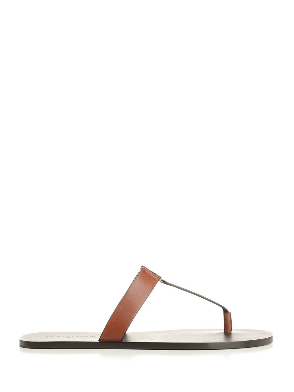 Saint Laurent Women Babylone Slippers In Smooth Leather SAINT LAURENT