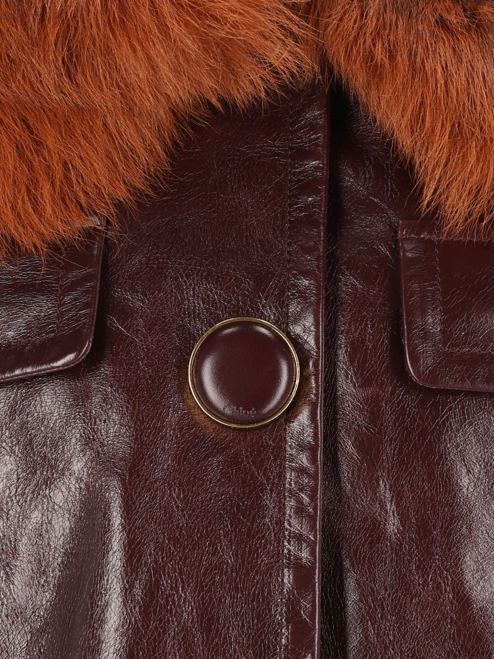 Chloe' Women Short Leather Jacket CHLOE