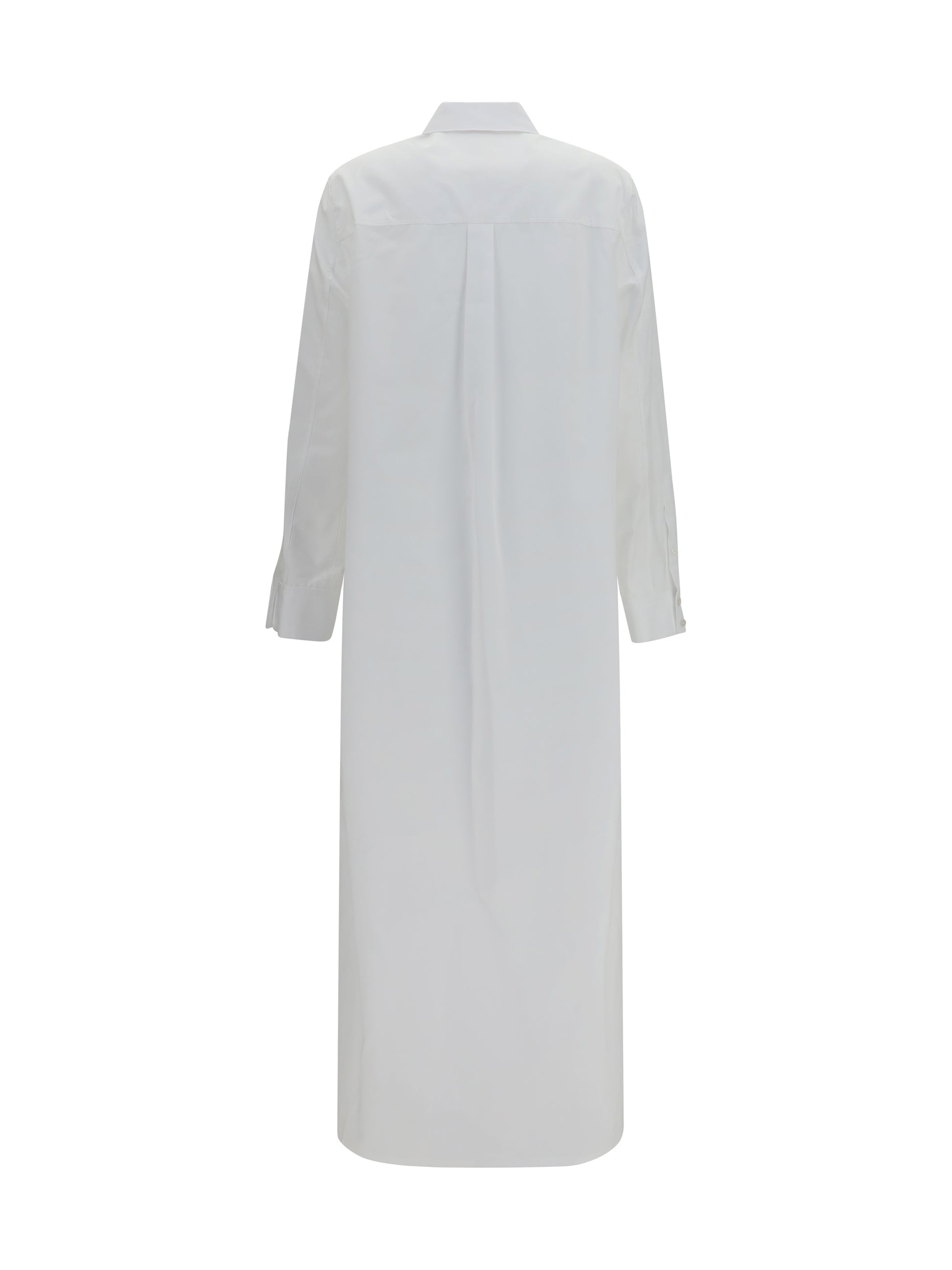 Alaïa Women Asymmetric Cotton Poplin Shirt ALAIA