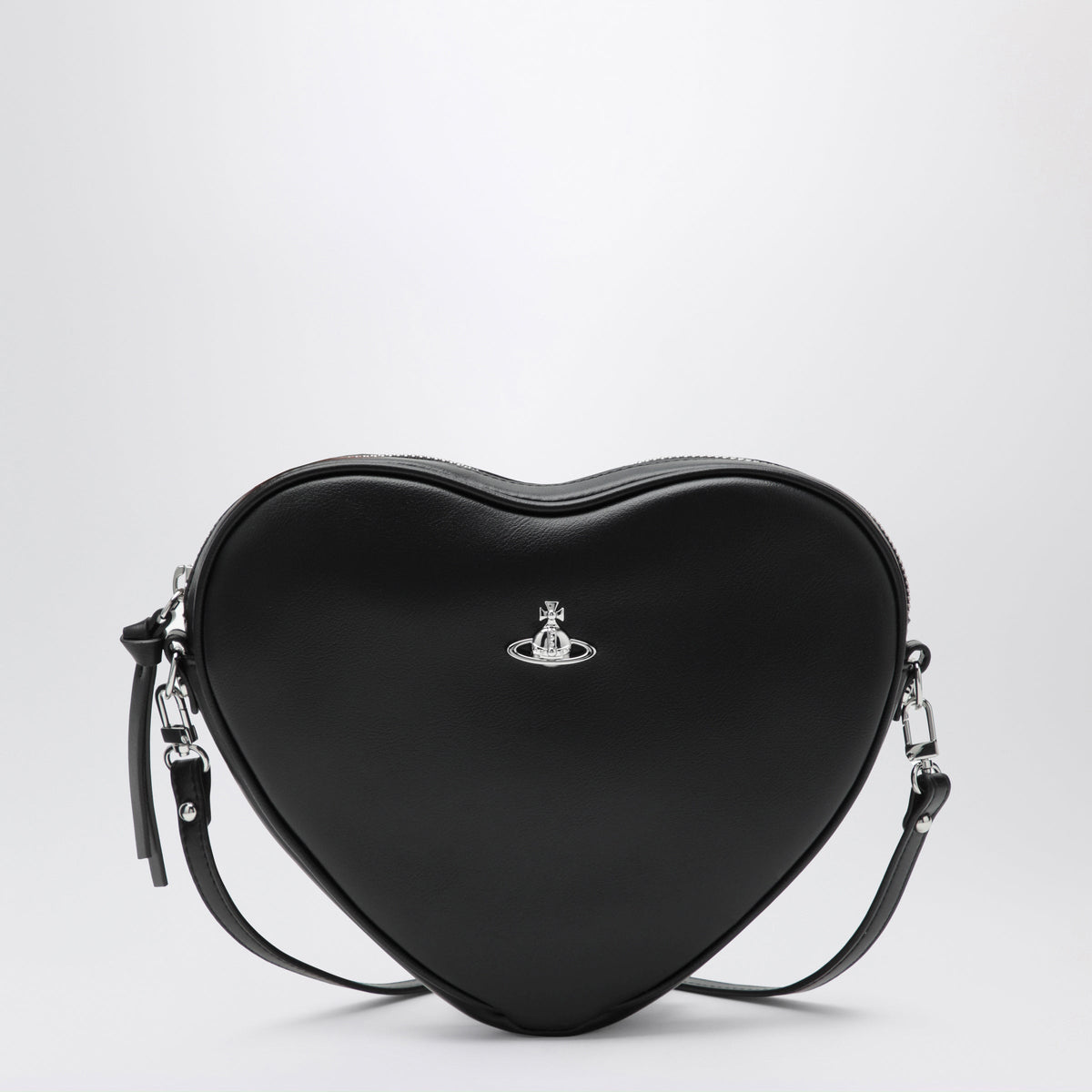 Vivienne Westwood Black Alexa Heart Shoulder Bag Women VIVIENNE WESTWOOD