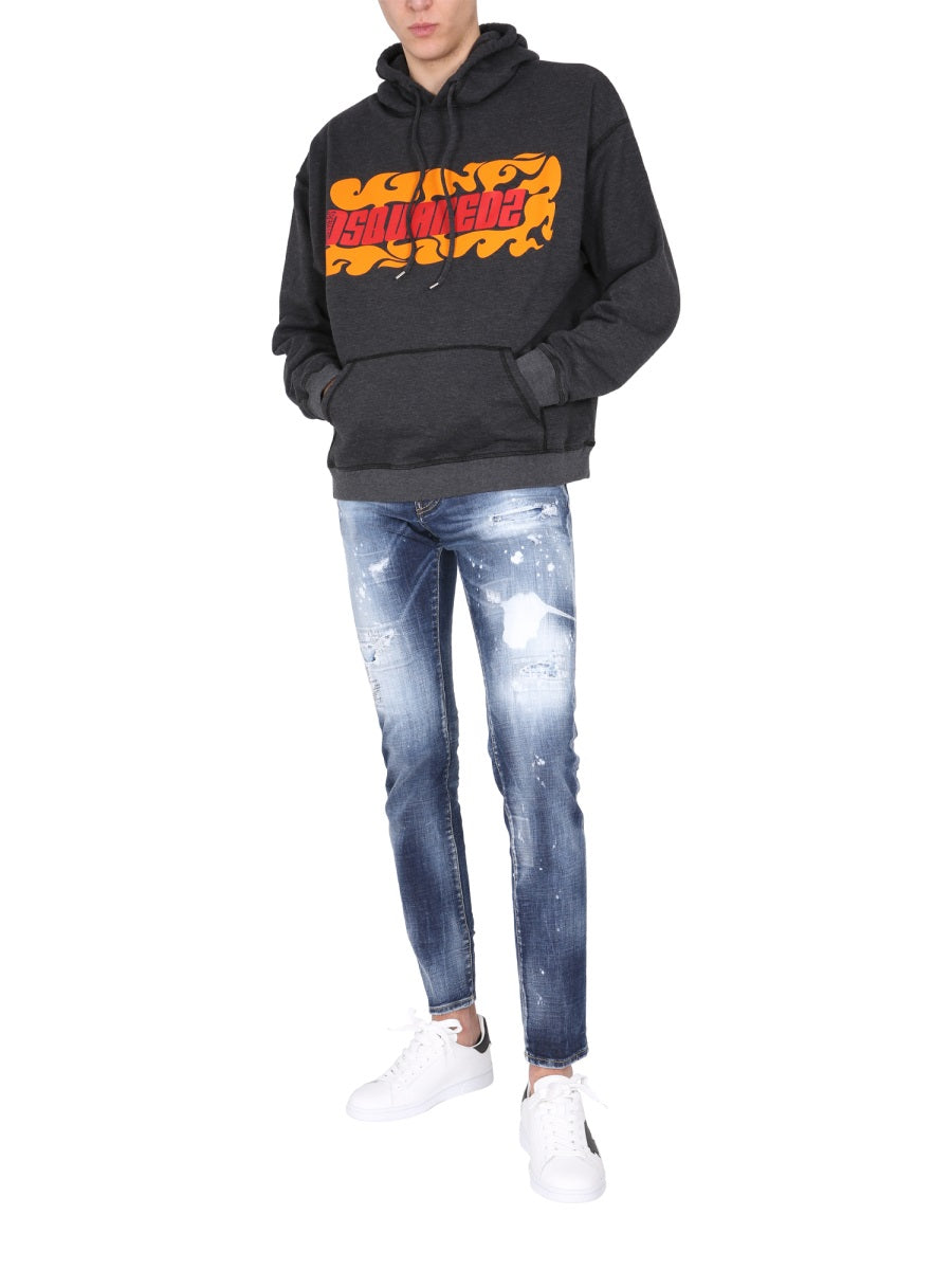 Dsquared Men Logo Printed Sweatshirt DSQUARED2