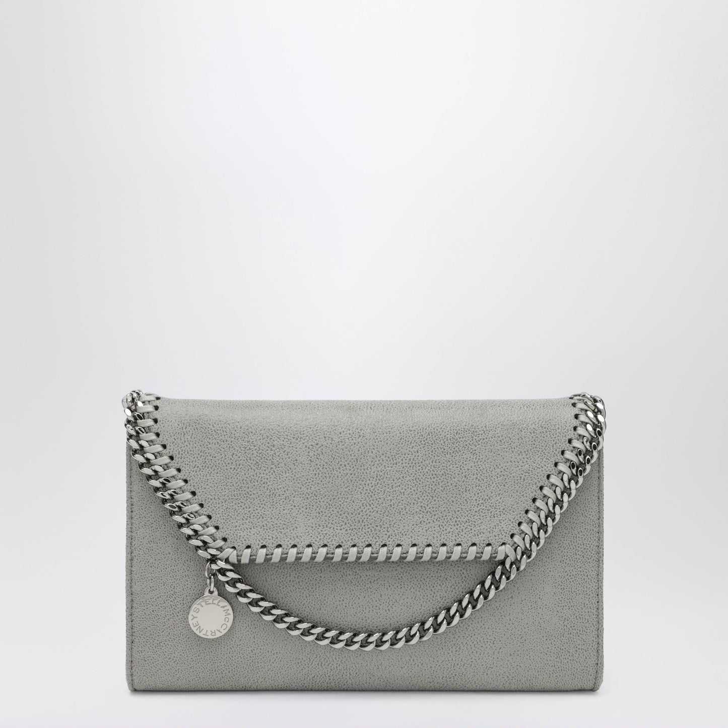 Stella Mccartney Light Grey Falabella Crossbody Wallet Bag Women STELLA MCCARTNEY
