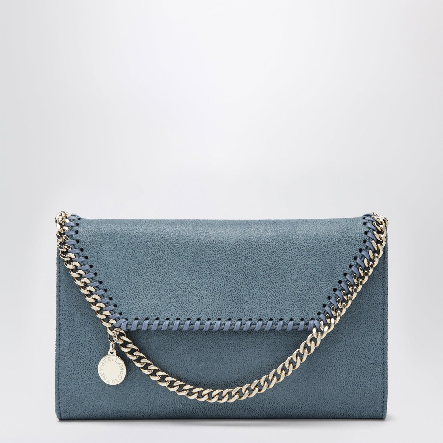Stella Mccartney Light Blue Falabella Shoulder Wallet Bag Women STELLA MCCARTNEY