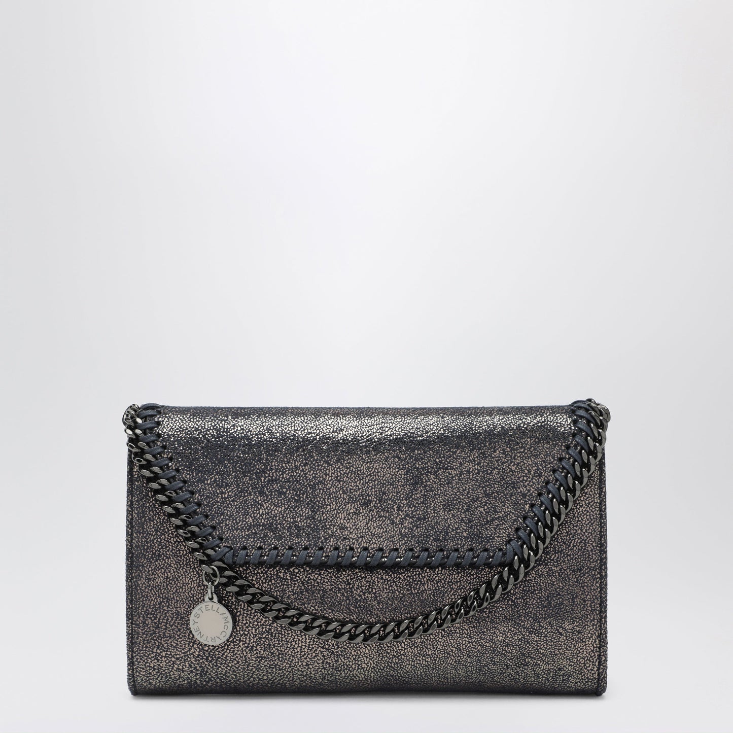 Stella Mccartney Dark Navy Falabella Chain Wallet Women STELLA MCCARTNEY