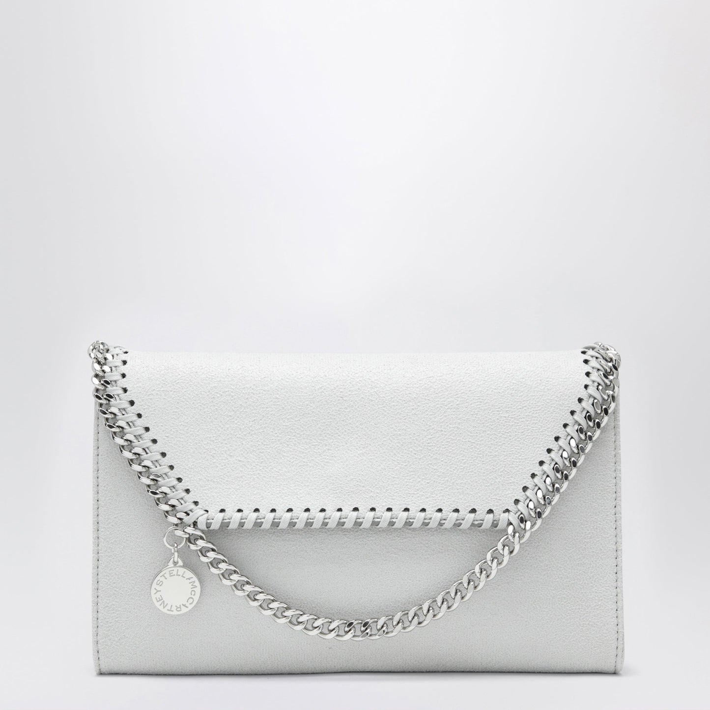 Stella Mccartney Pearl Grey Falabella Shoulder Wallet Bag Women STELLA MCCARTNEY