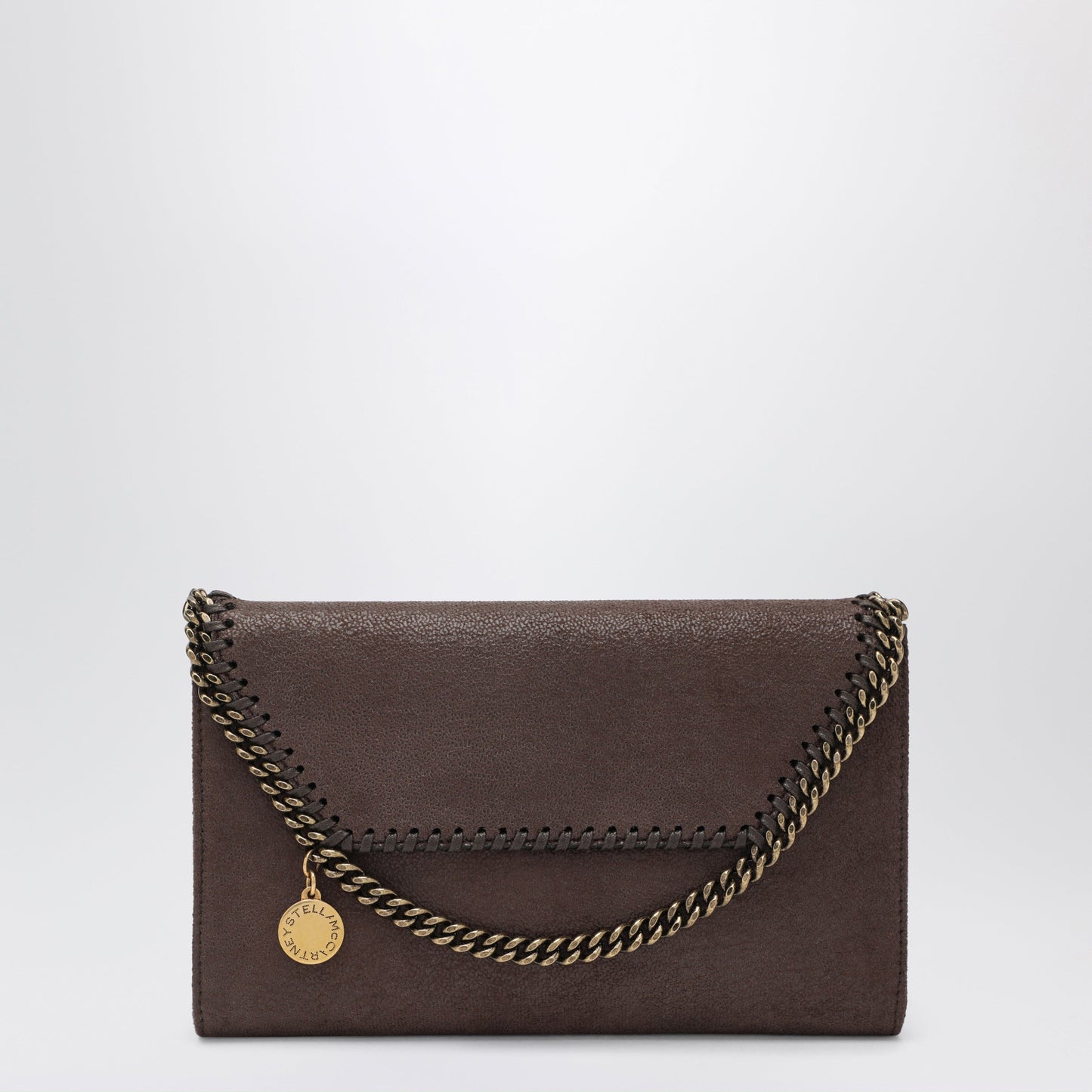 Stella Mccartney Mahogany Falabella Chain Wallet Women STELLA MCCARTNEY