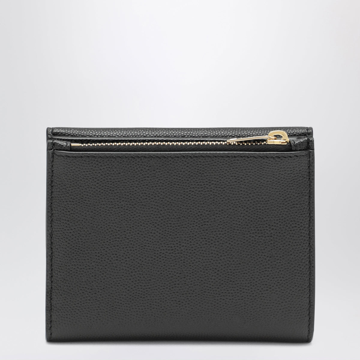 Saint Laurent Uptown Black Embossed Leather Wallet Women SAINT LAURENT