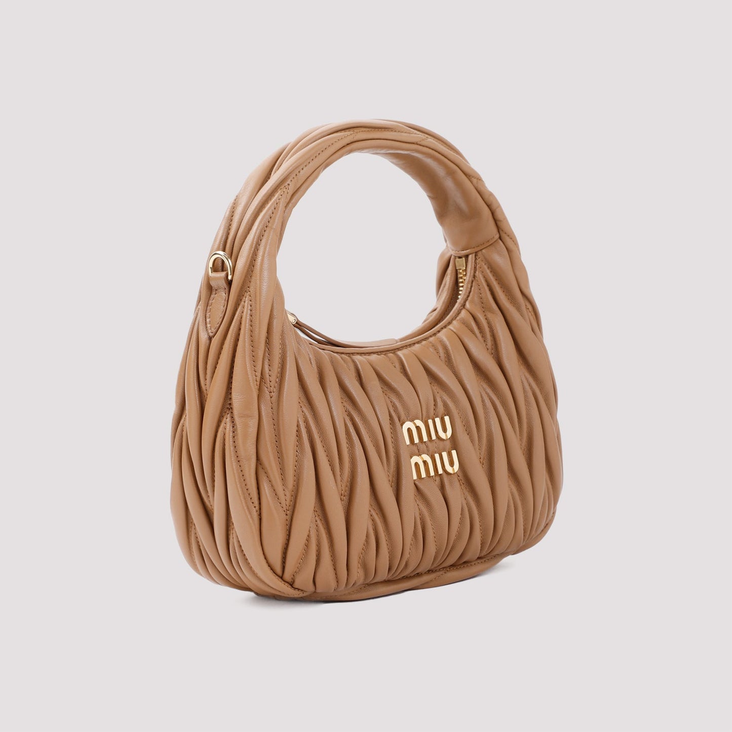 Miu Miu Small Wander Matelasse Hobo Bag Women MIU MIU