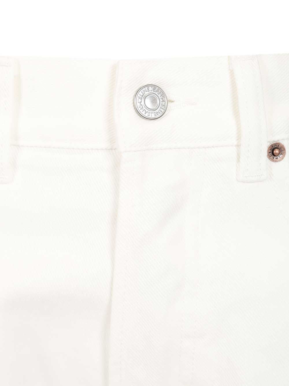 Celine Women Cotton Twill Boyfriend Jeans CELINE