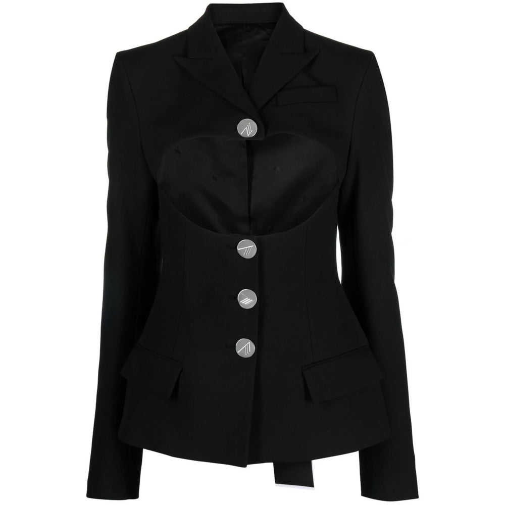 The Attico Black Jackets - Blazers Women THE ATTICO