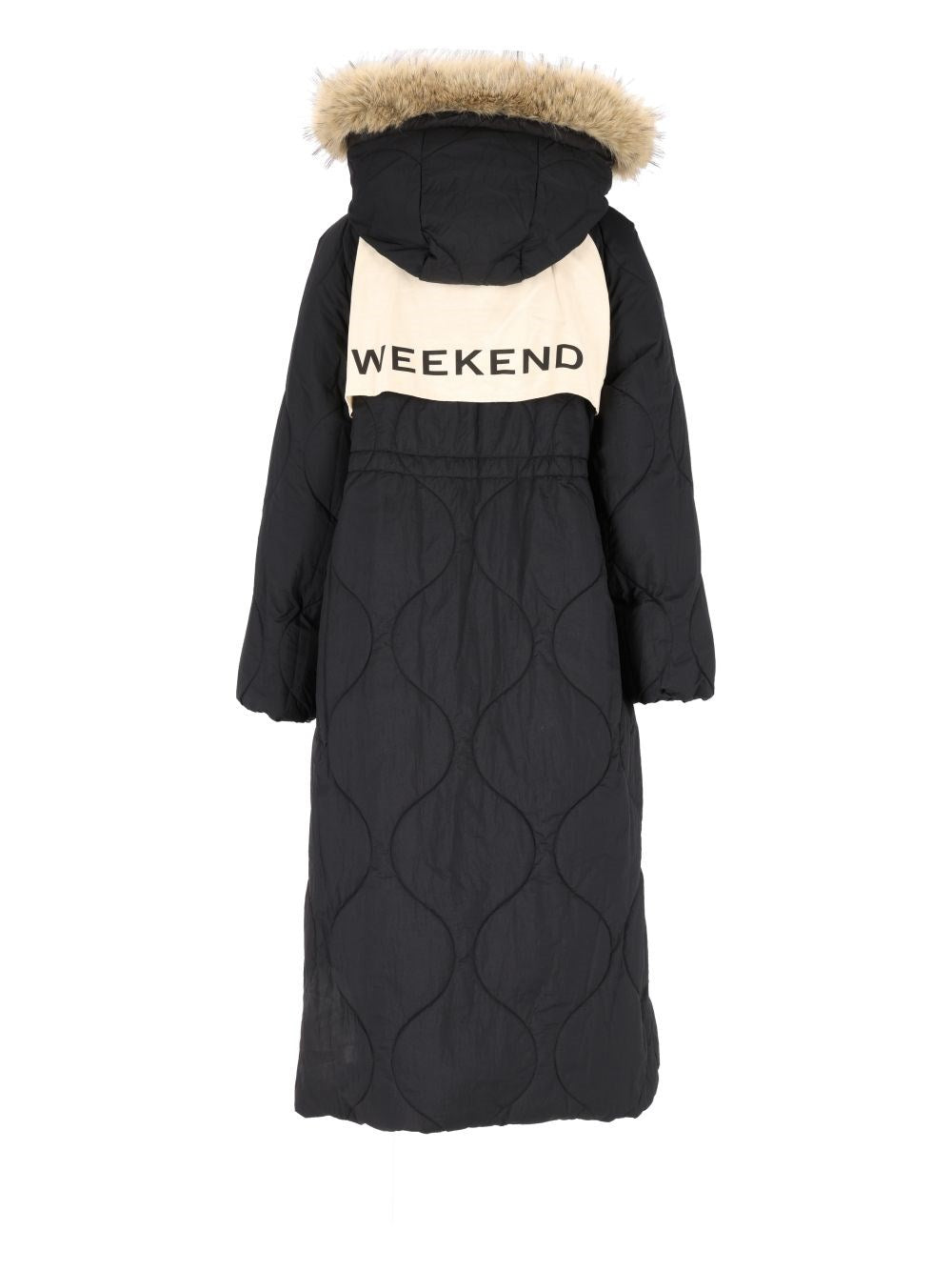 Weekend Max Mara Women Reversible Long Down Jacket In Water-Repellent Fabric WEEKEND MAX MARA