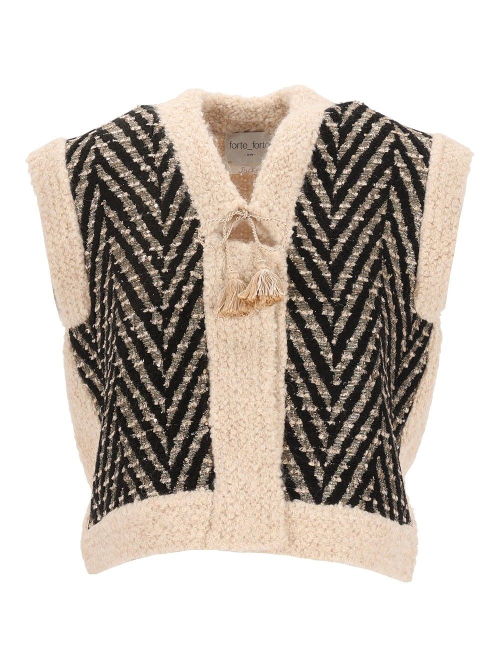 Forte_Forte Women Jacquard Vest FORTE FORTE