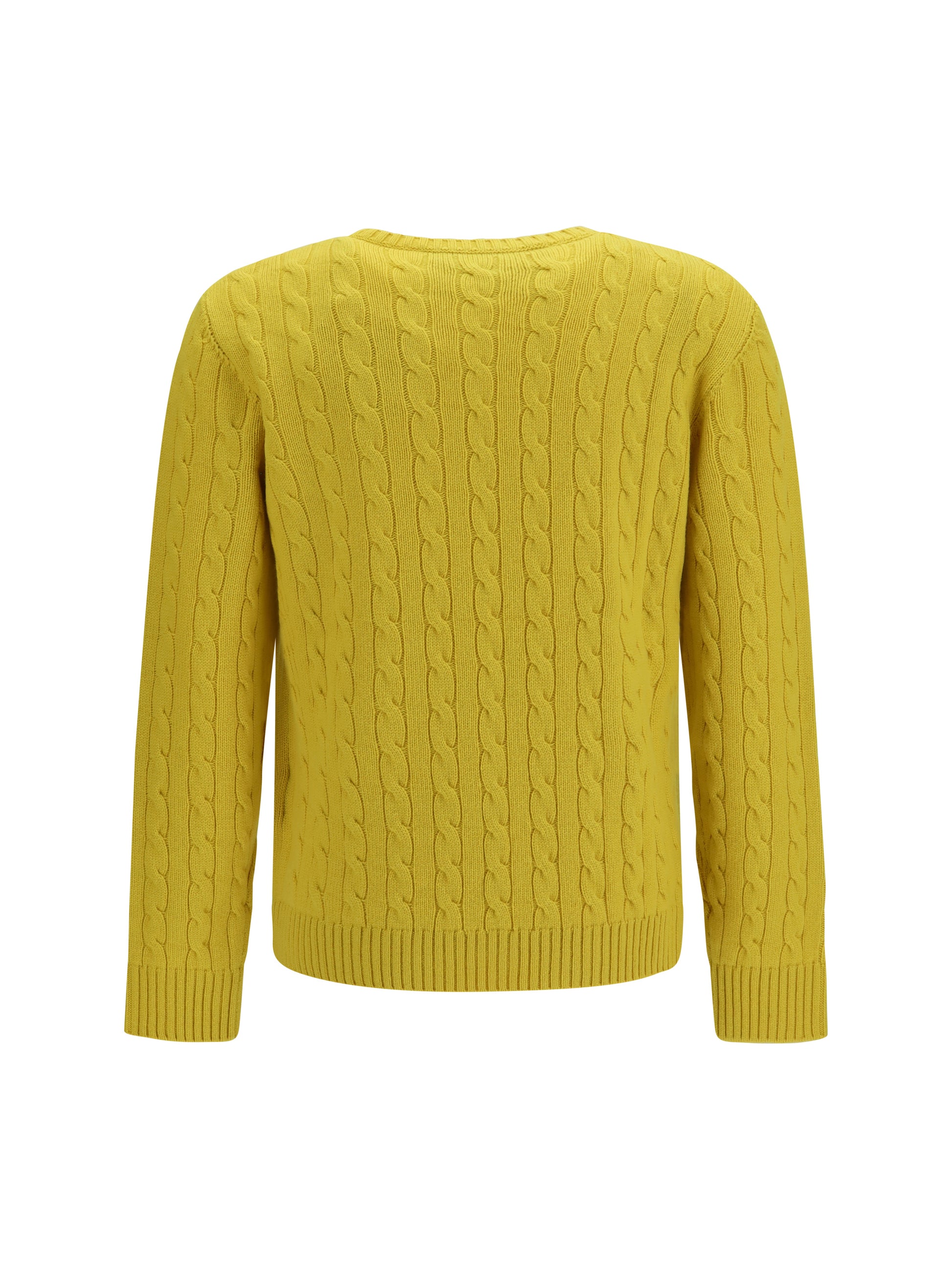 Valentino Men Vlogo Cable-Knit Cashmere Sweater VALENTINO
