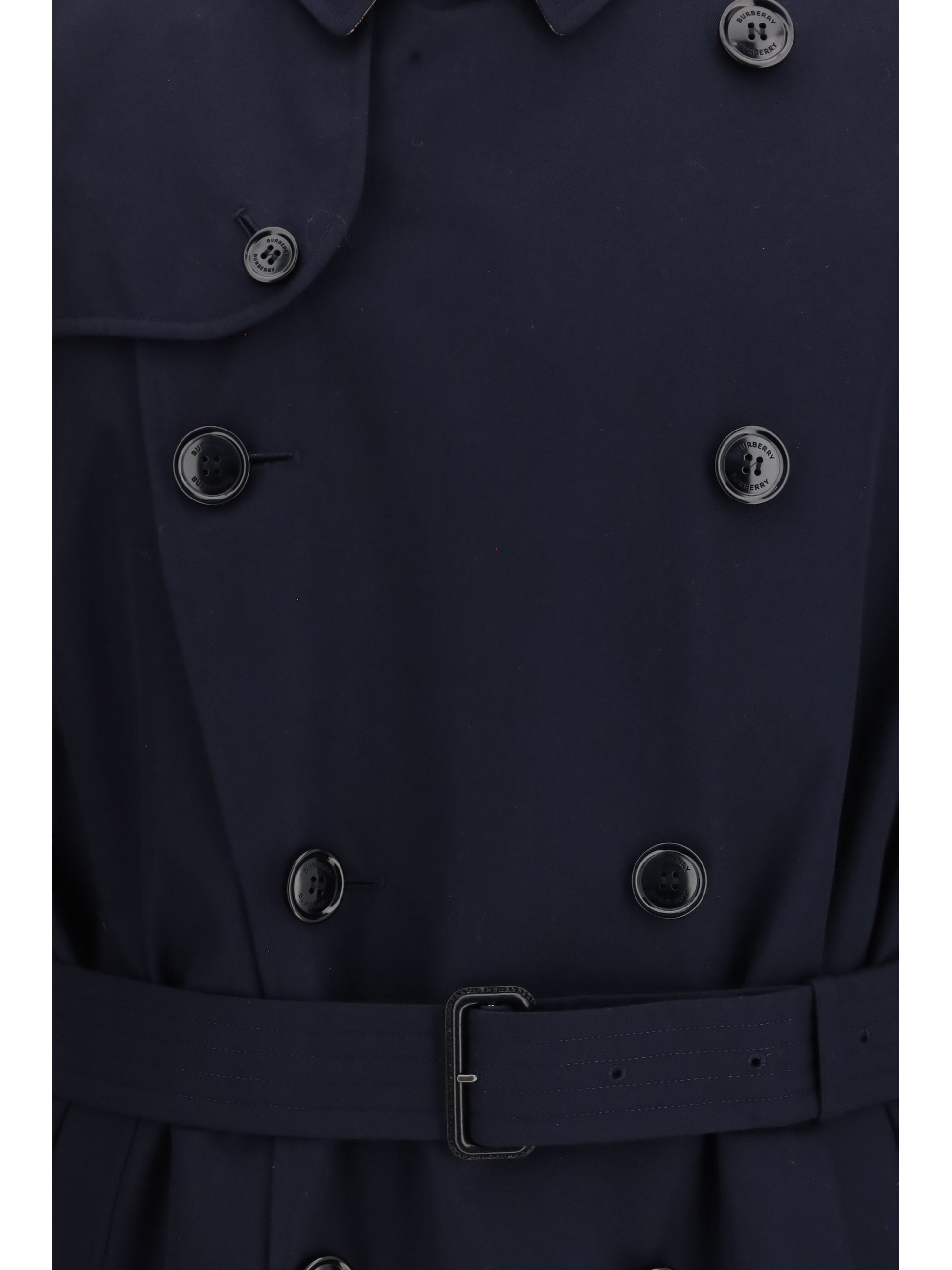 Burberry Men Double-Breasted Belted Trench Coat BURBERRY