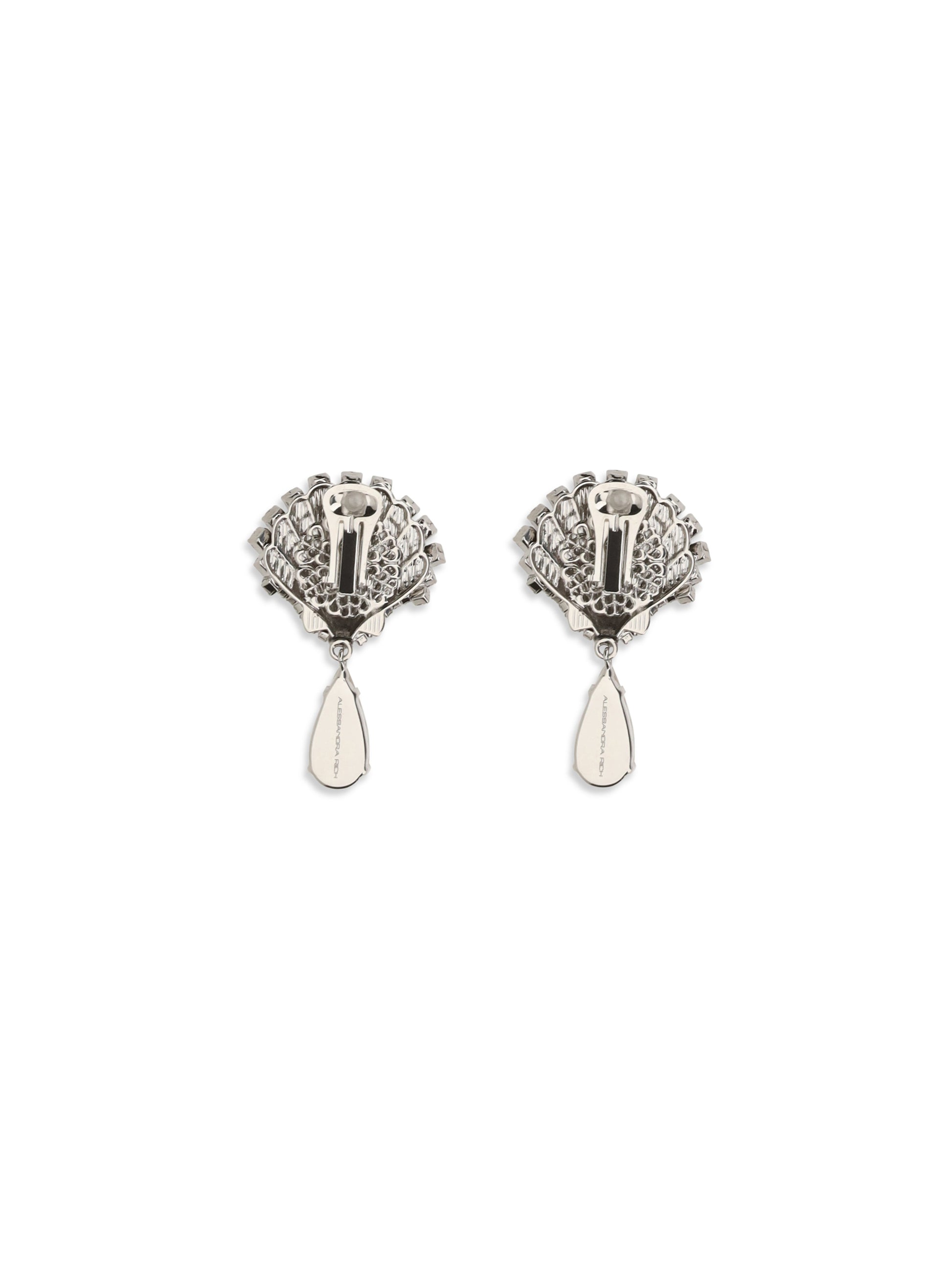 Alessandra Rich Women Crystal Drop Earrings ALESSANDRA RICH