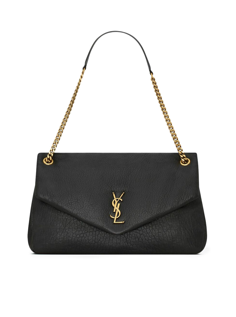 Saint Laurent Women Calypso Large Bag In Natural Grain Lambskin SAINT LAURENT