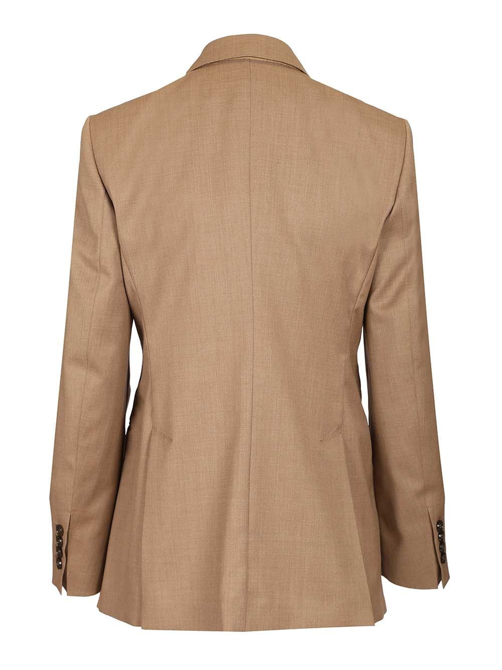 Max Mara Women Double-Breasted Wool Twill Blazer "Cupola"