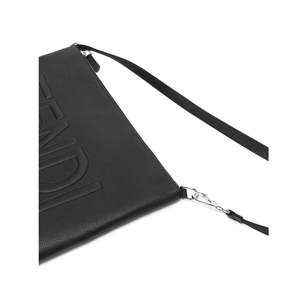 Fendi Black Clutch Bags Men FENDI