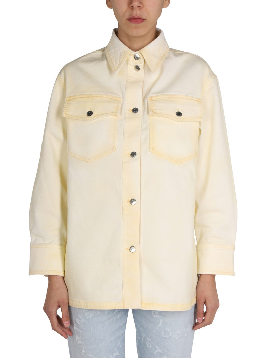 Stella Mccartney Women Denim Shirt Jacket STELLA MCCARTNEY