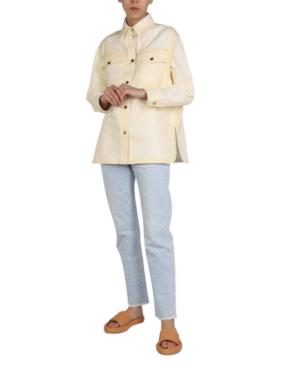 Stella Mccartney Women Denim Shirt Jacket STELLA MCCARTNEY