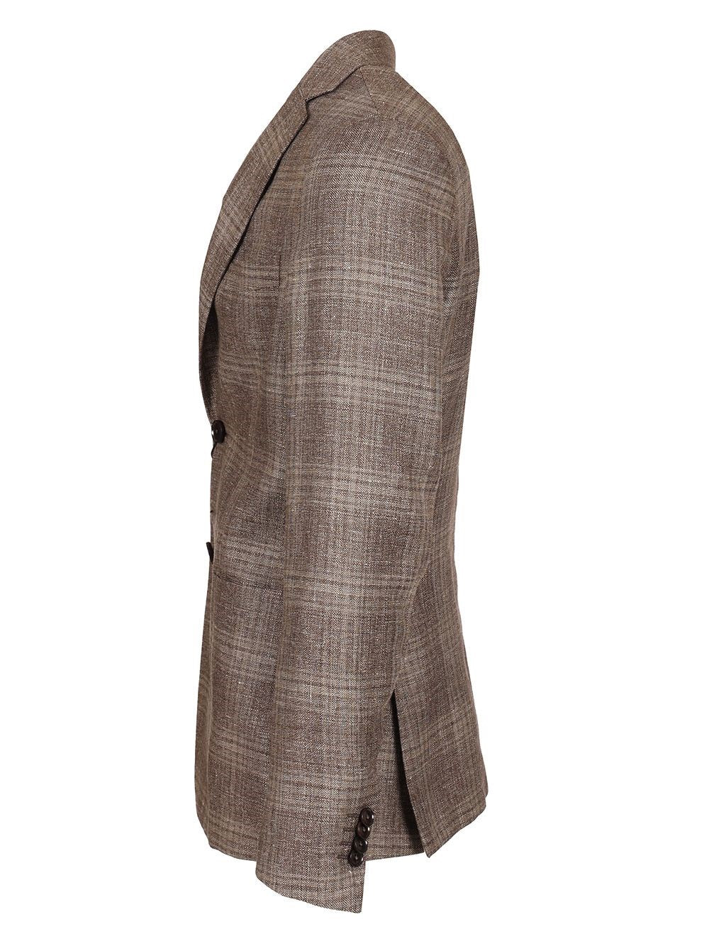 Zegna Men Linen And Wool Jacket ZEGNA