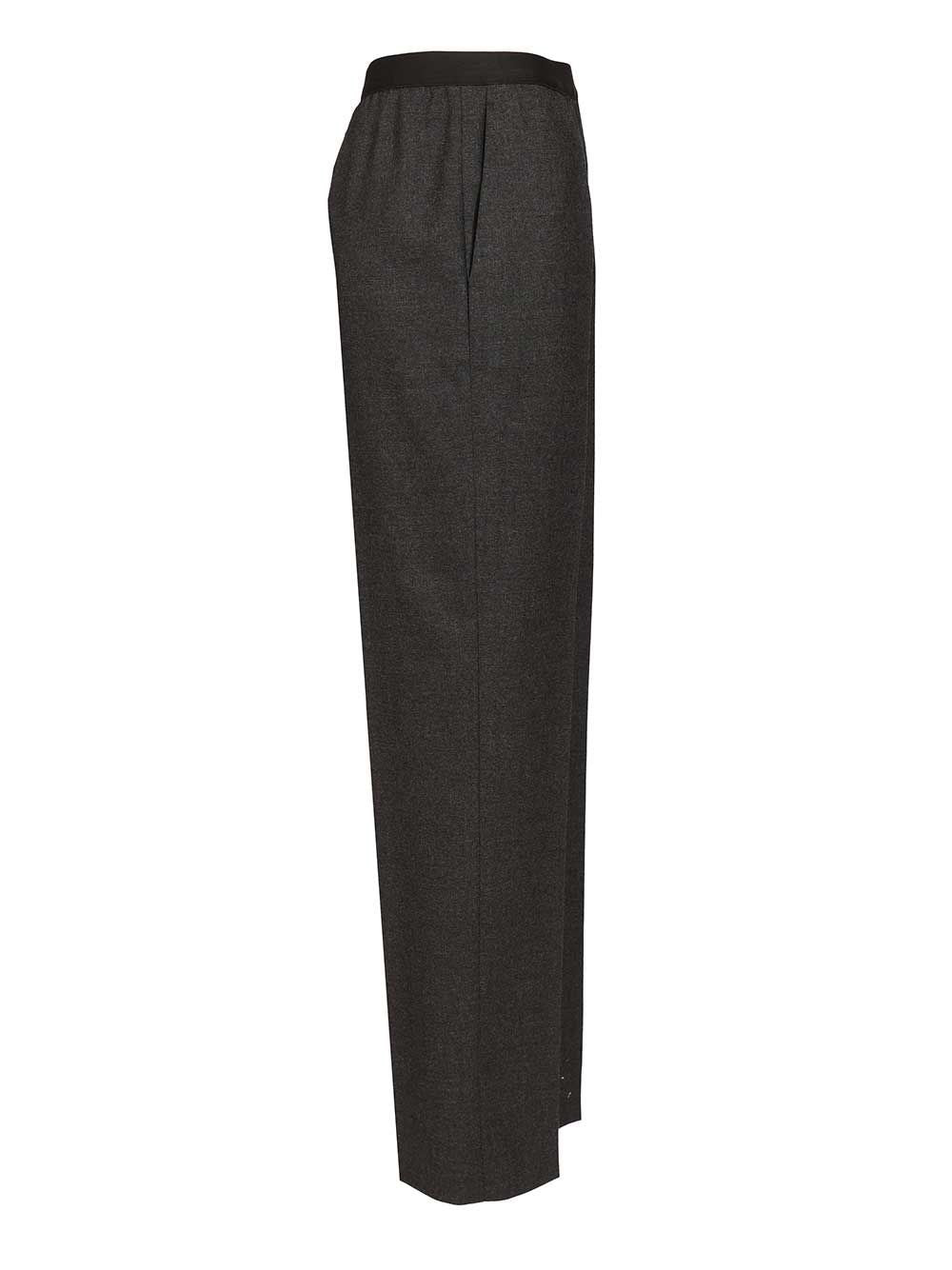 Maison Margiela Women Straight Wool Trousers MAISON MARGIELA