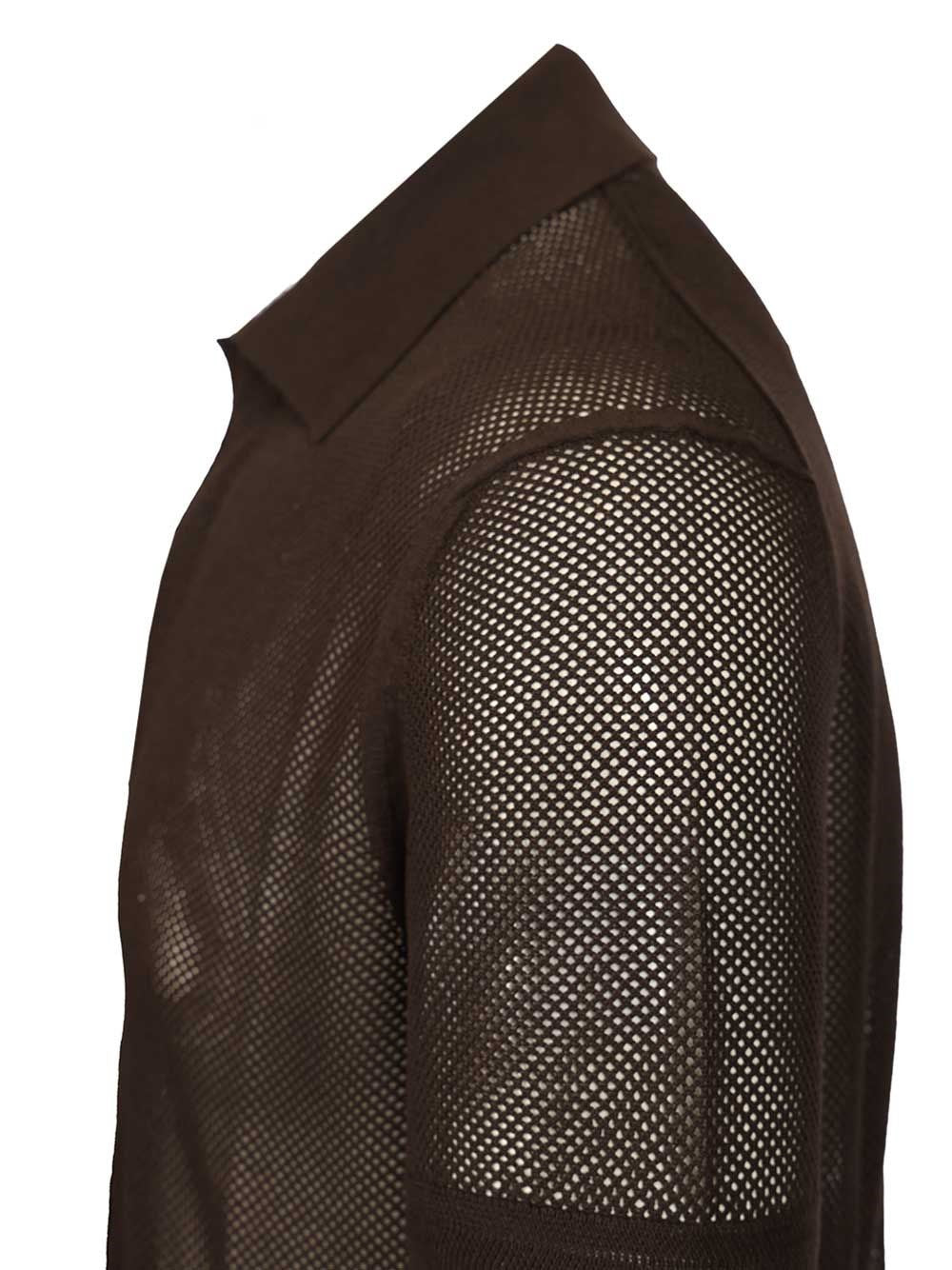 Tom Ford Men Knitted Polo Shirt TOM FORD