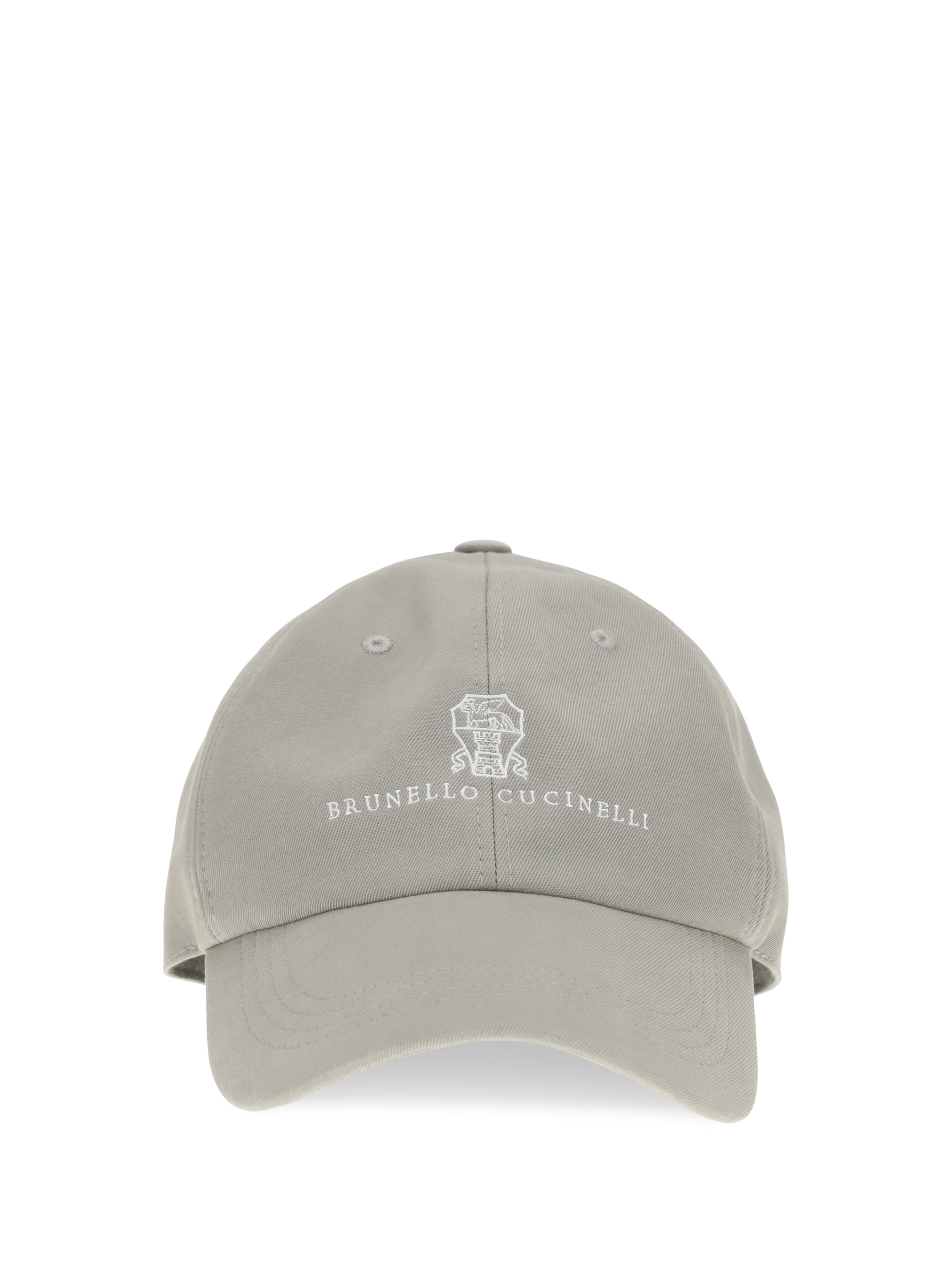 Brunello Cucinelli Men Logoed Baseball Hat BRUNELLO CUCINELLI