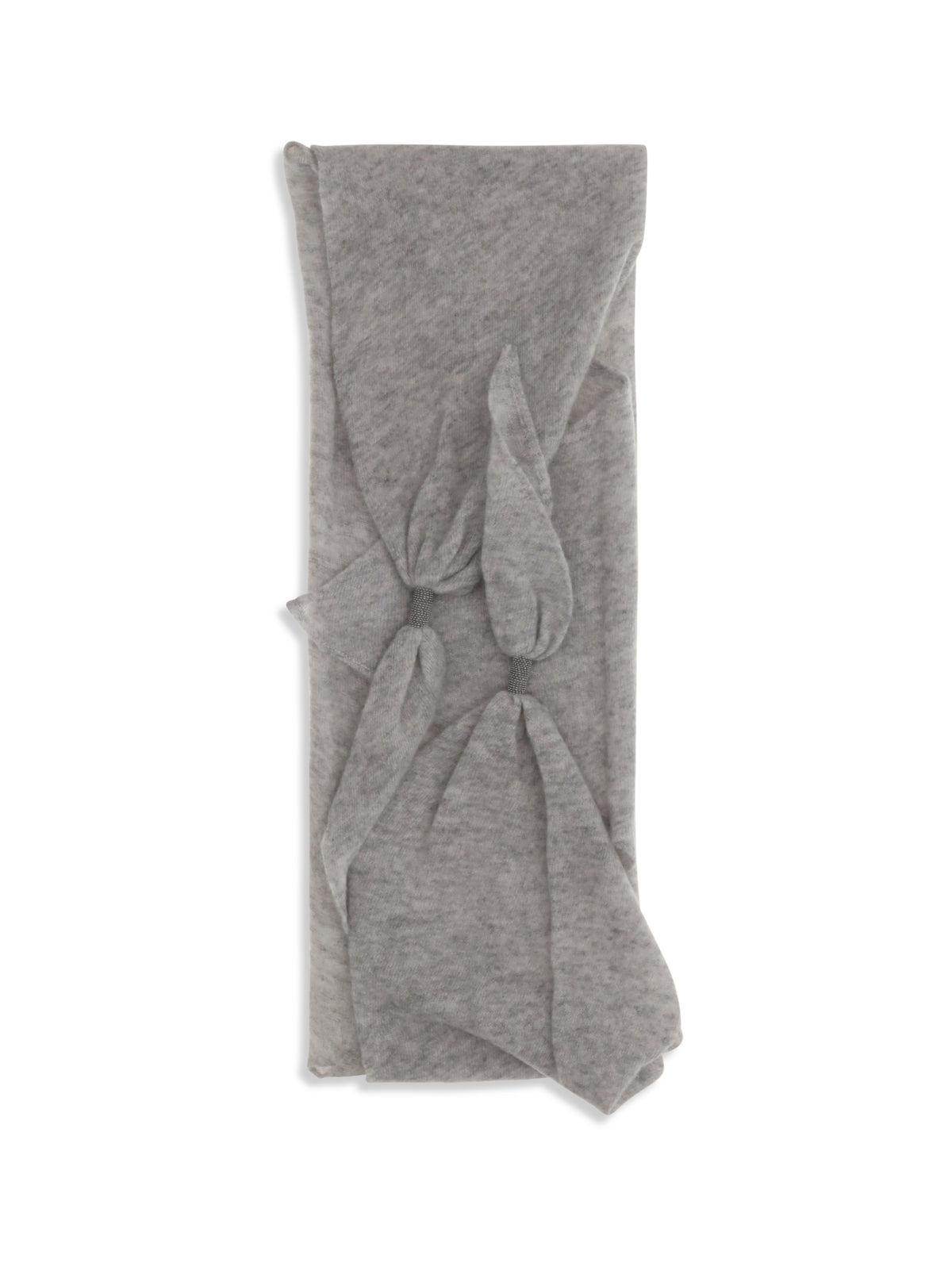 Brunello Cucinelli Women Cashmere Scarf With Monile Details BRUNELLO CUCINELLI