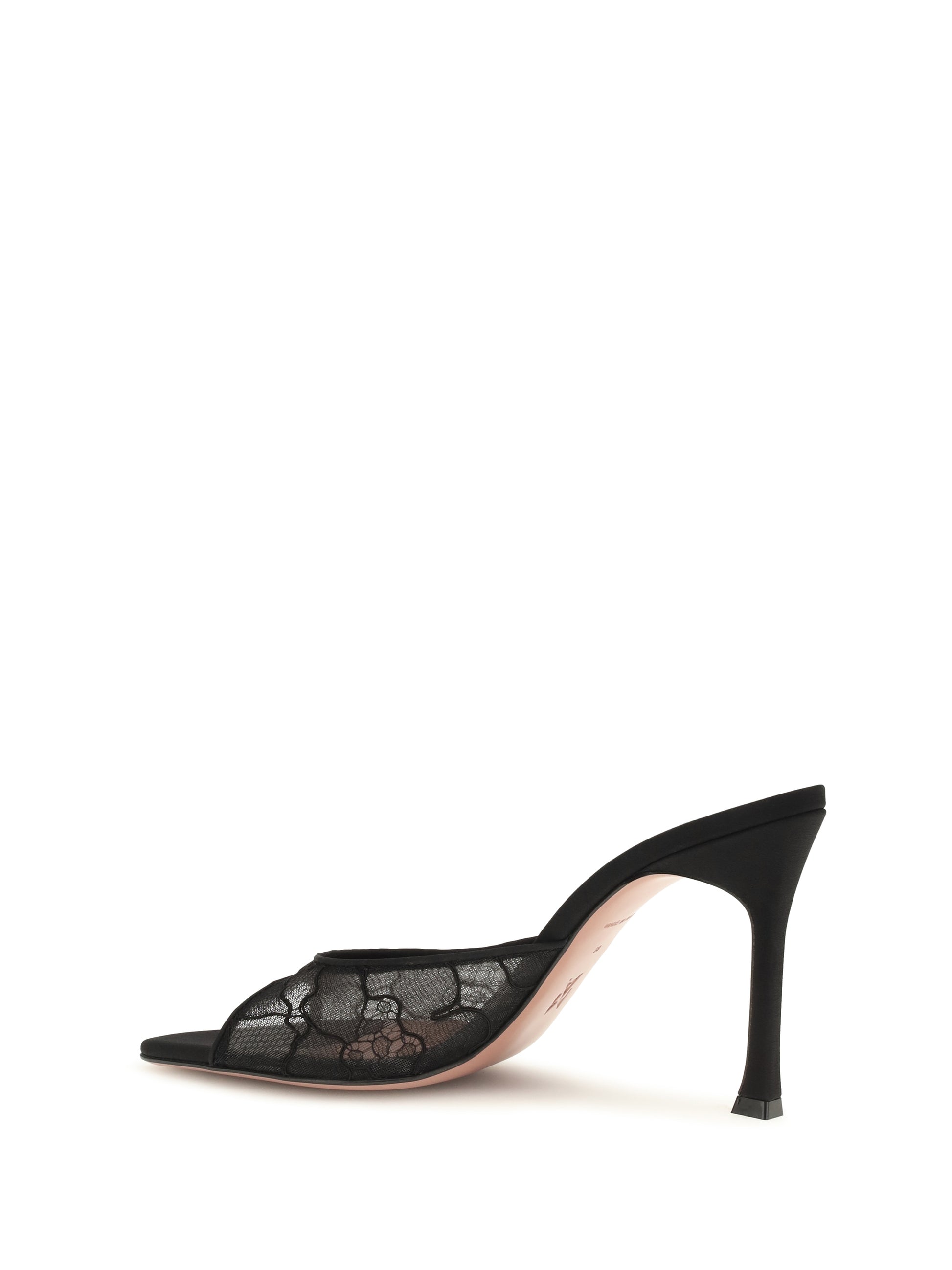 Amina Muaddi Women Alexa Lace Sandals AMINA MUADDI