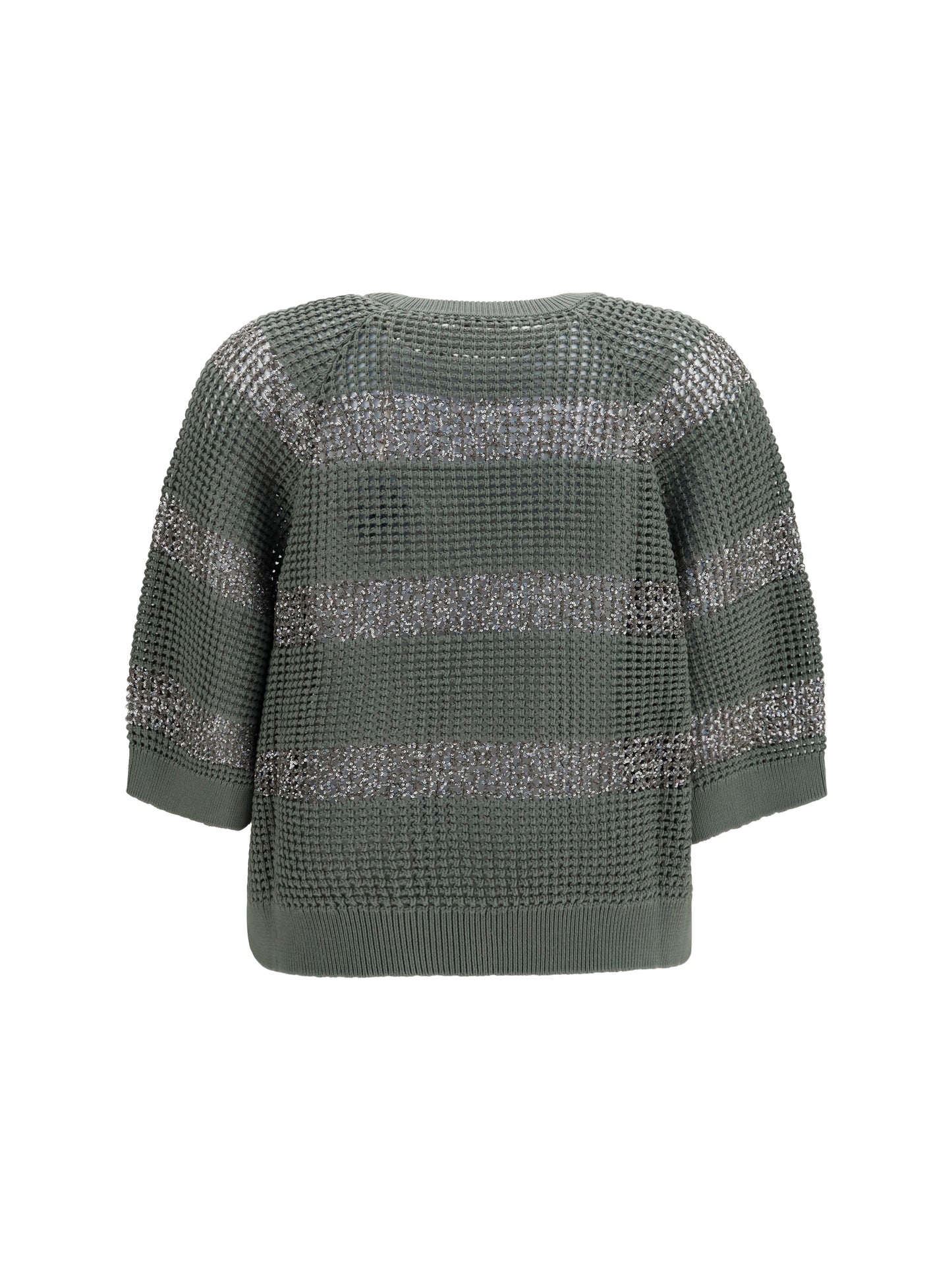 Brunello Cucinelli Women Openwork Sequined Sweater