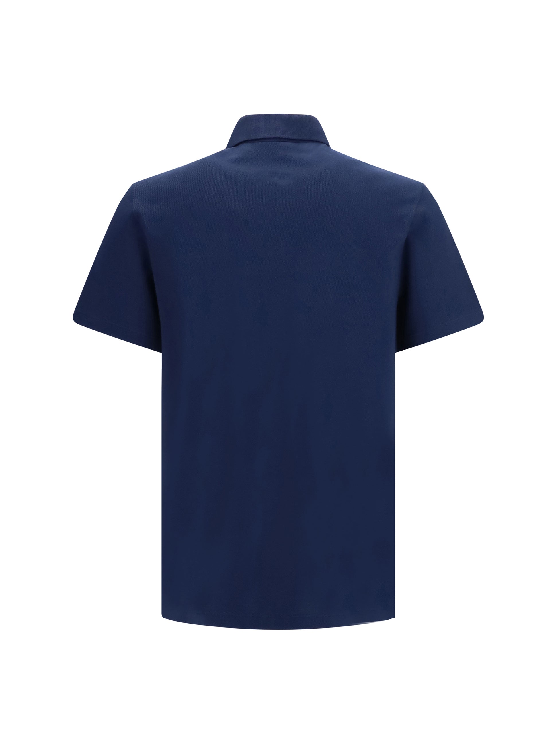 Valentino Men Cotton Piqué Polo With Vlogo VALENTINO