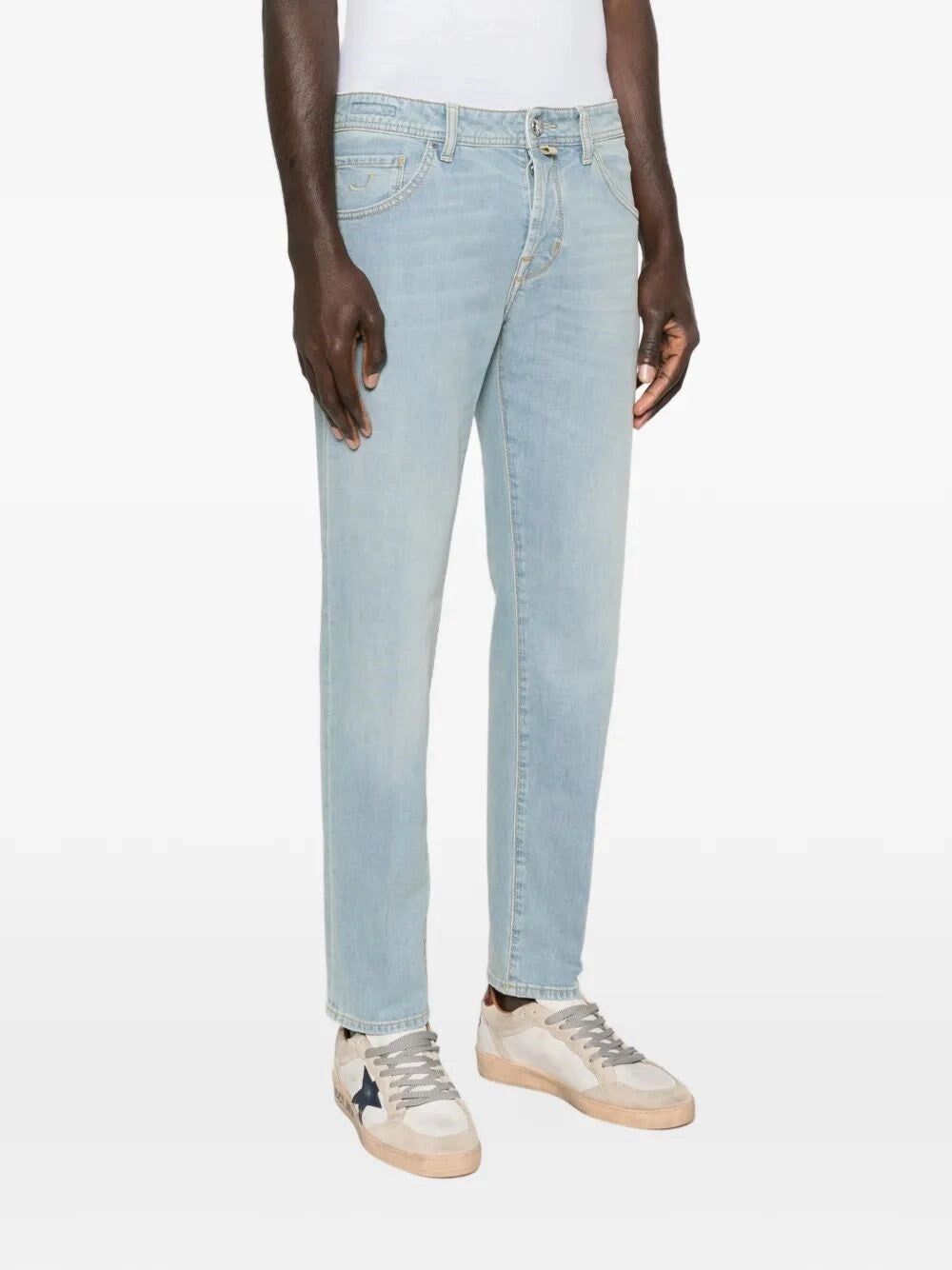 Jacob Cohen Men `Scott` Cropped Slim Fit Pants JACOB COHEN
