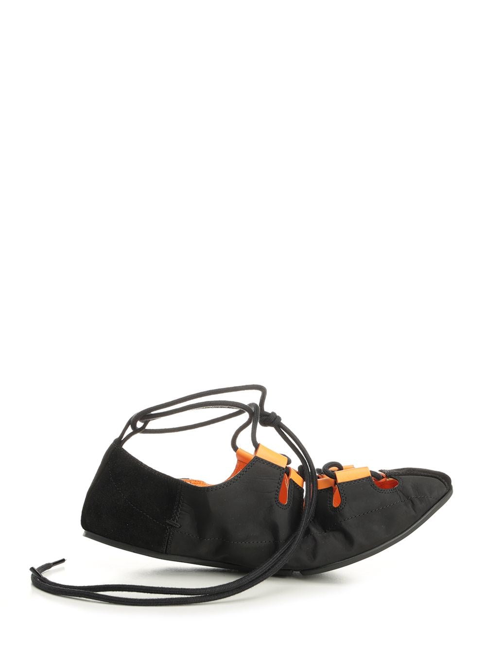 Alaïa Women Ballerine Con Lacci Riciclati ALAIA