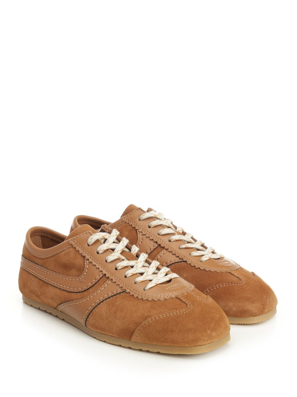 Dries Van Noten Women Leather And Suede Sneakers DRIES VAN NOTEN