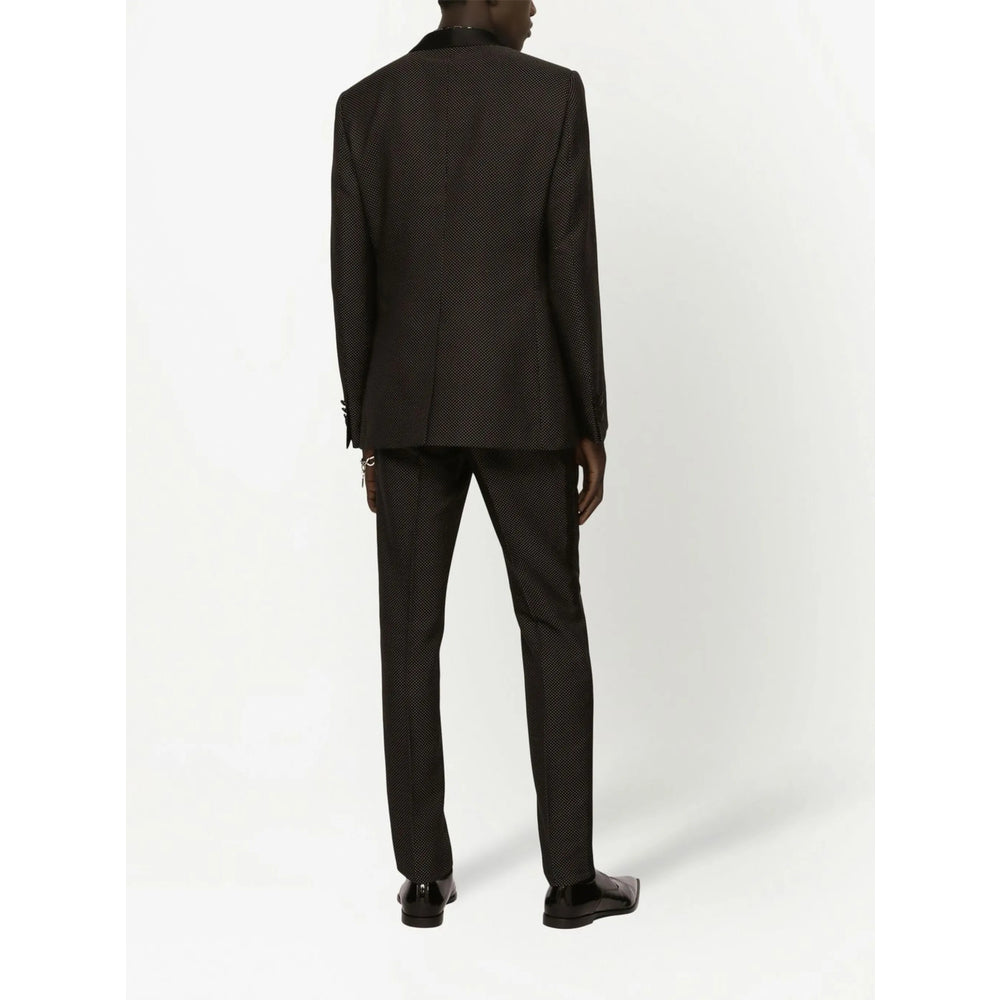 Dolce & Gabbana Black Jackets - Blazers Men DOLCE & GABBANA