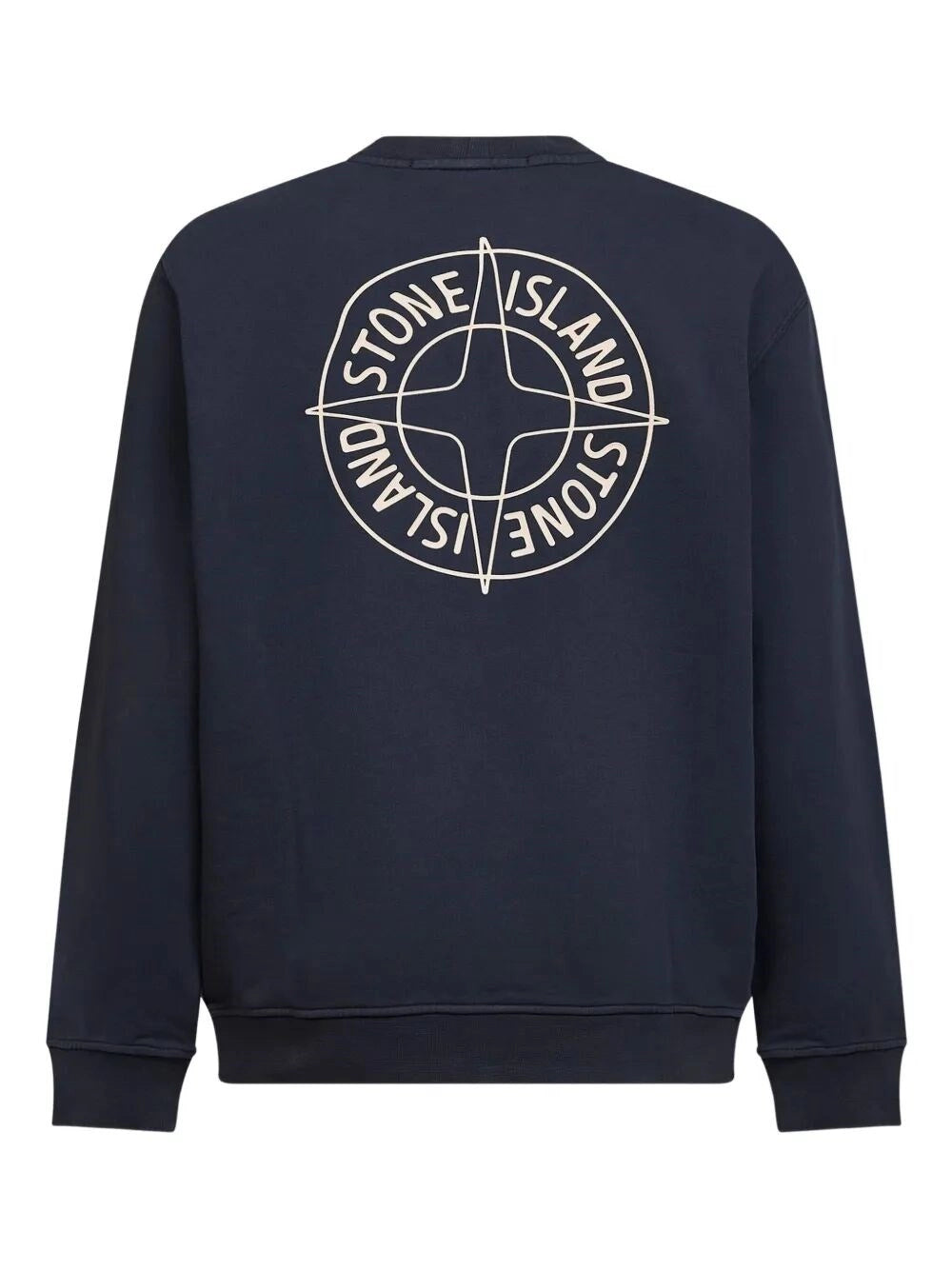 Stone Island Men `Outline Compass` Print Sweatshirt STONE ISLAND