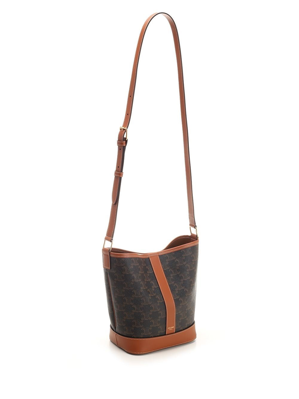Celine Women "Triomphe" Bucket Bag CELINE