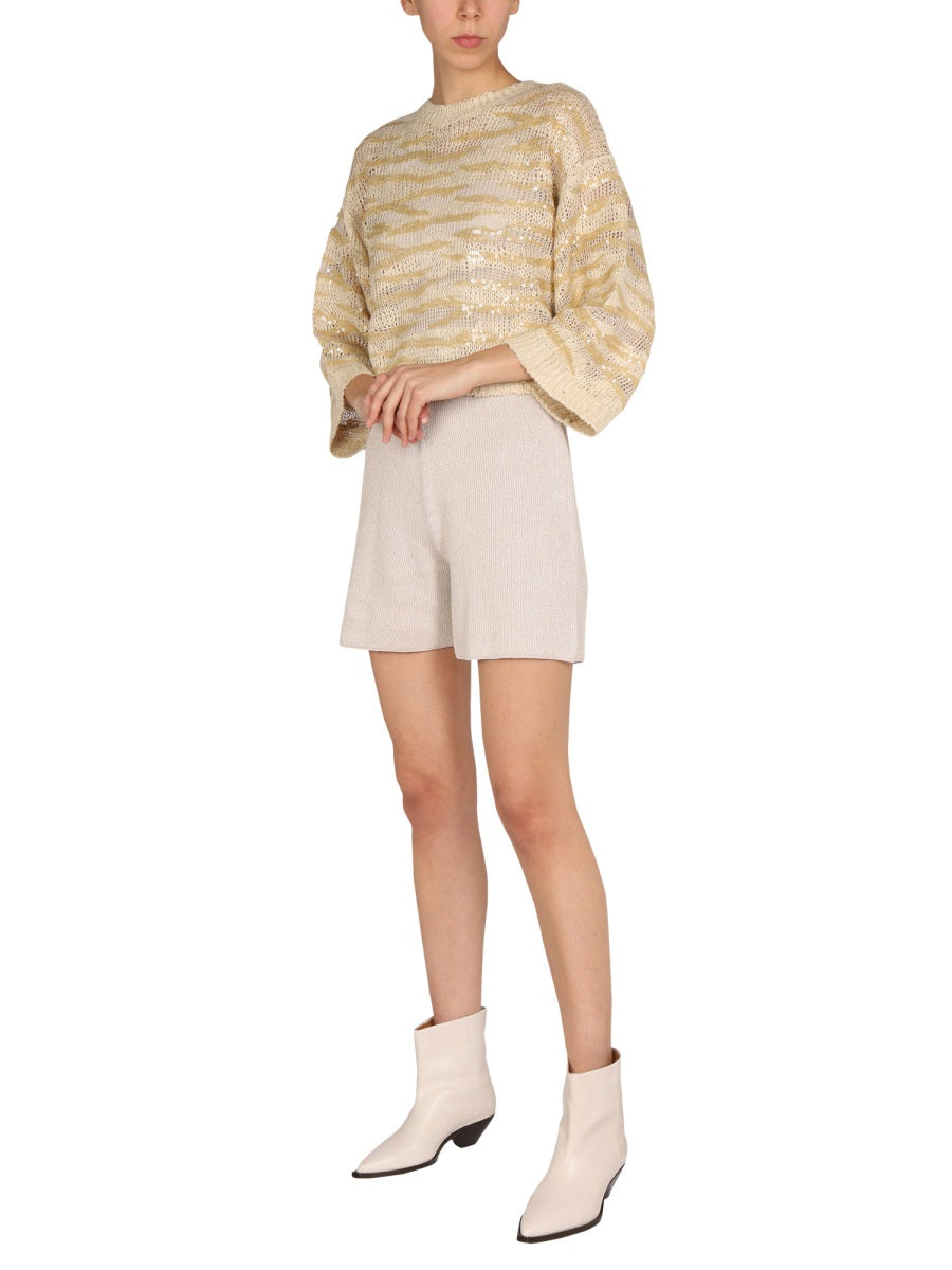 Brunello Cucinelli Women Perforated Mesh BRUNELLO CUCINELLI