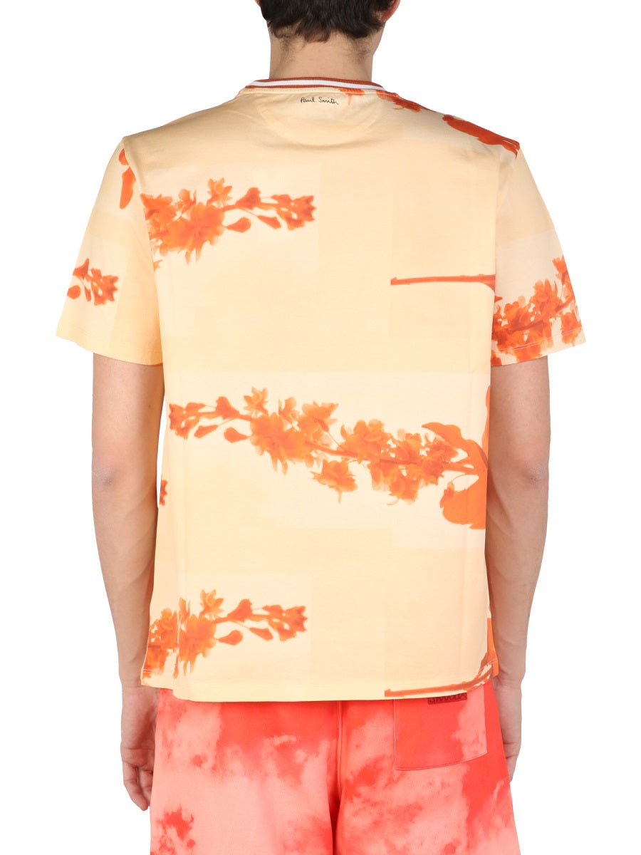 Paul Smith Men Stem Floral T-Shirt PAUL SMITH