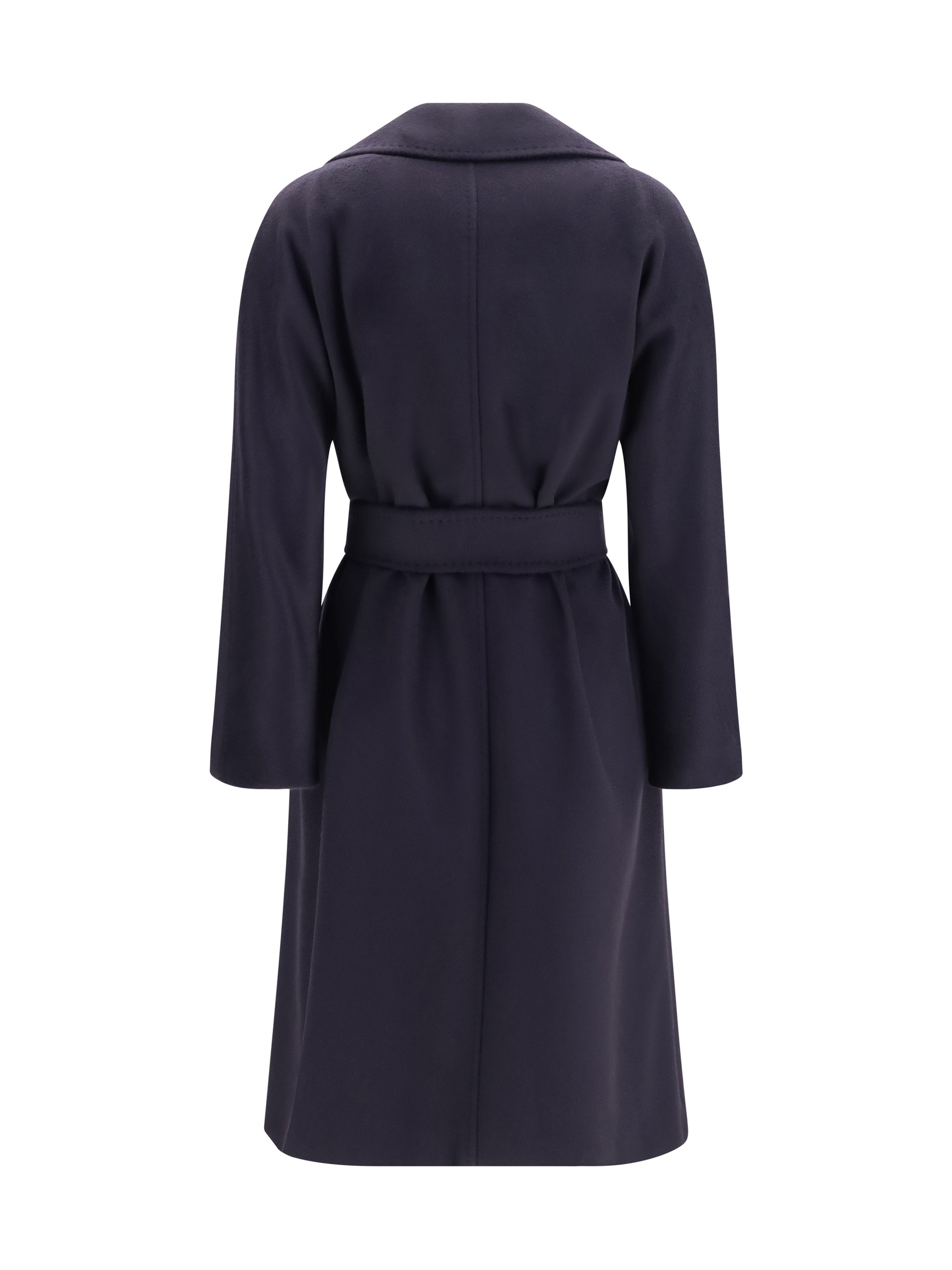 Max Mara Studio Women Wool Coat With Peak Lapels MAX MARA STUDIO