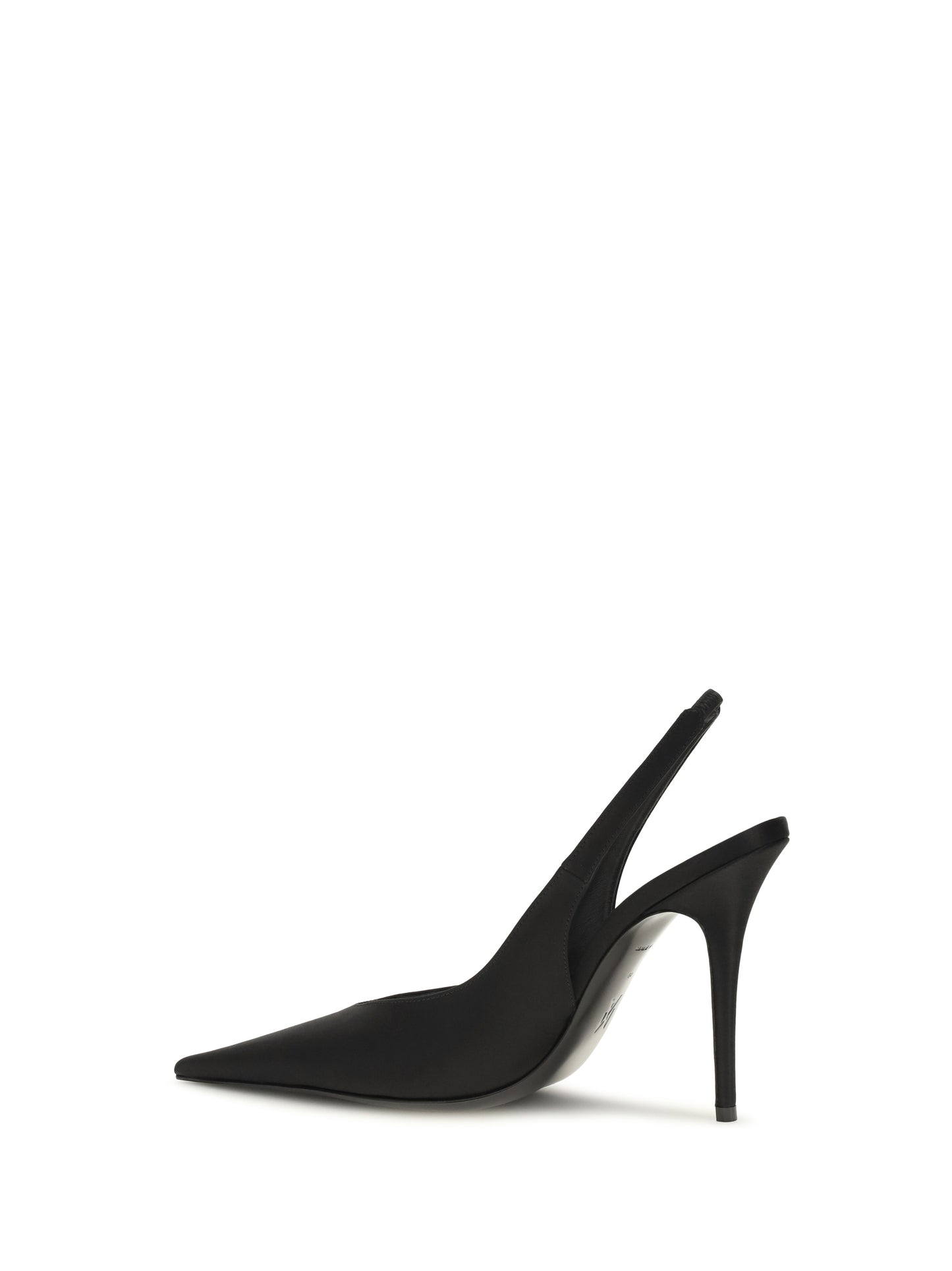 Amina Muaddi Women Anok Satin Slingback Pumps AMINA MUADDI